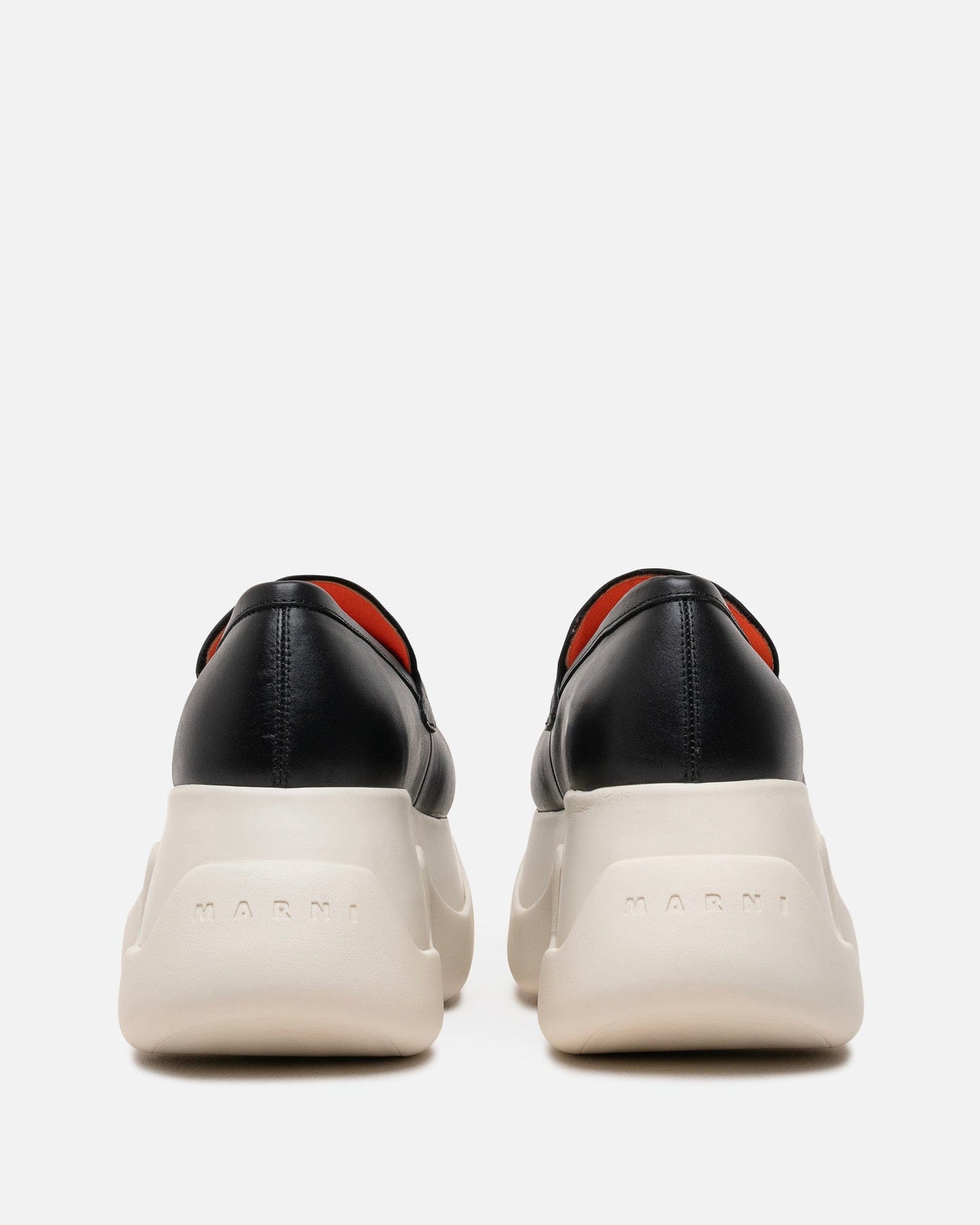Marni Women Sneakers Platform Moccasin in Black