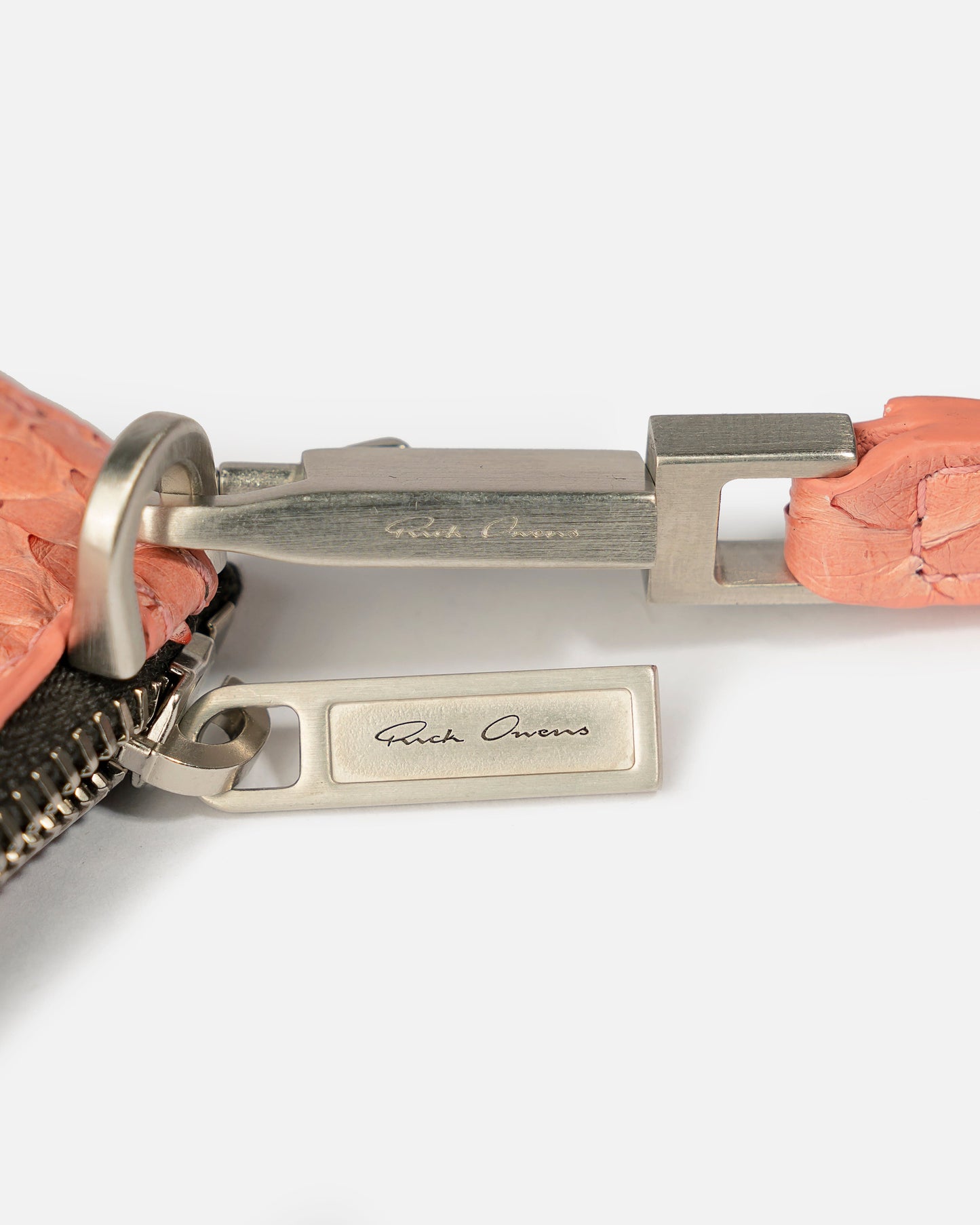 Rick Owens Women Bags Python Small Adri Bag in Dirty Pink