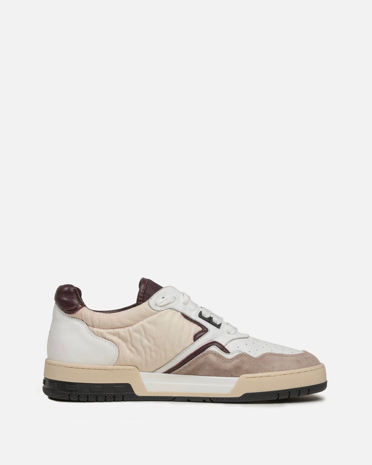 Rhude Men's Sneakers Racing Sneakers in White/Maroon