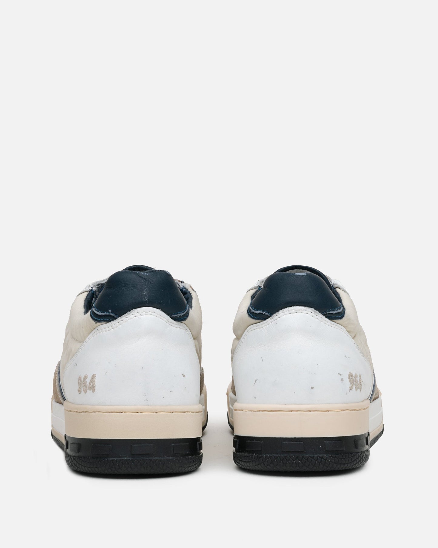Rhude Men's Sneakers Racing Sneakers in White/Navy
