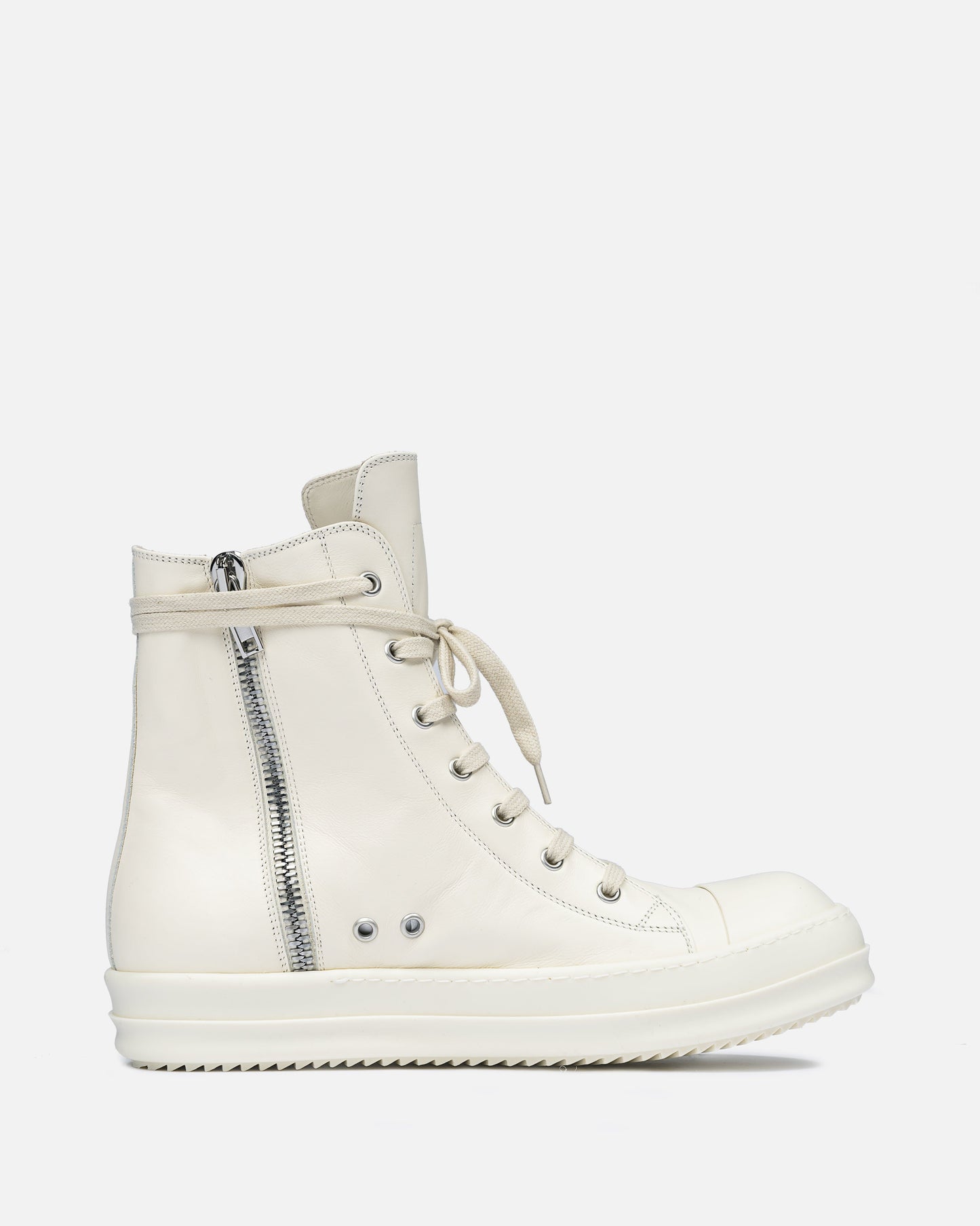 Rick Owens Men's Shoes Ramones in Milk/Milk