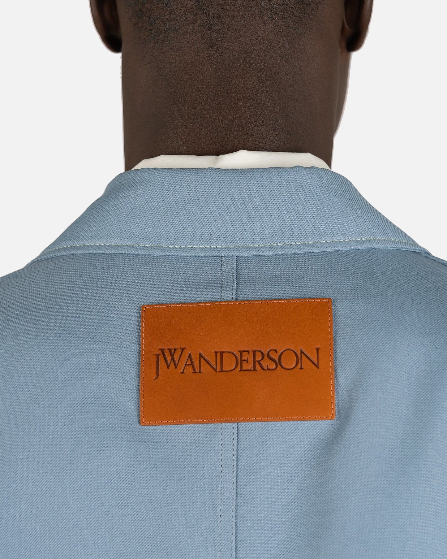 JW Anderson Men's Jackets Relaxed Workwear Jacket in Airforce Blue