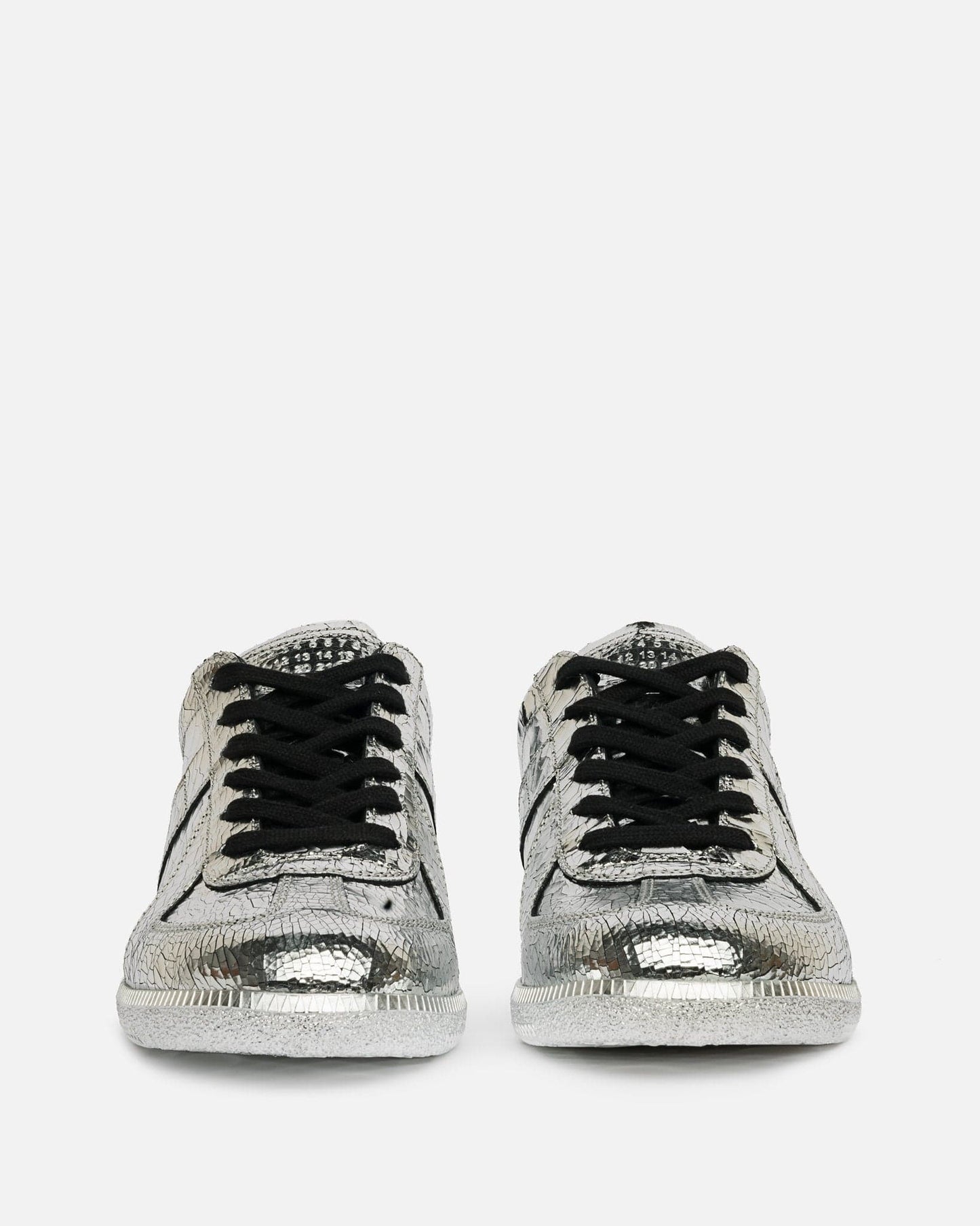 Maison Margiela Men's Sneakers Replica Mirror Sneakers in Silver