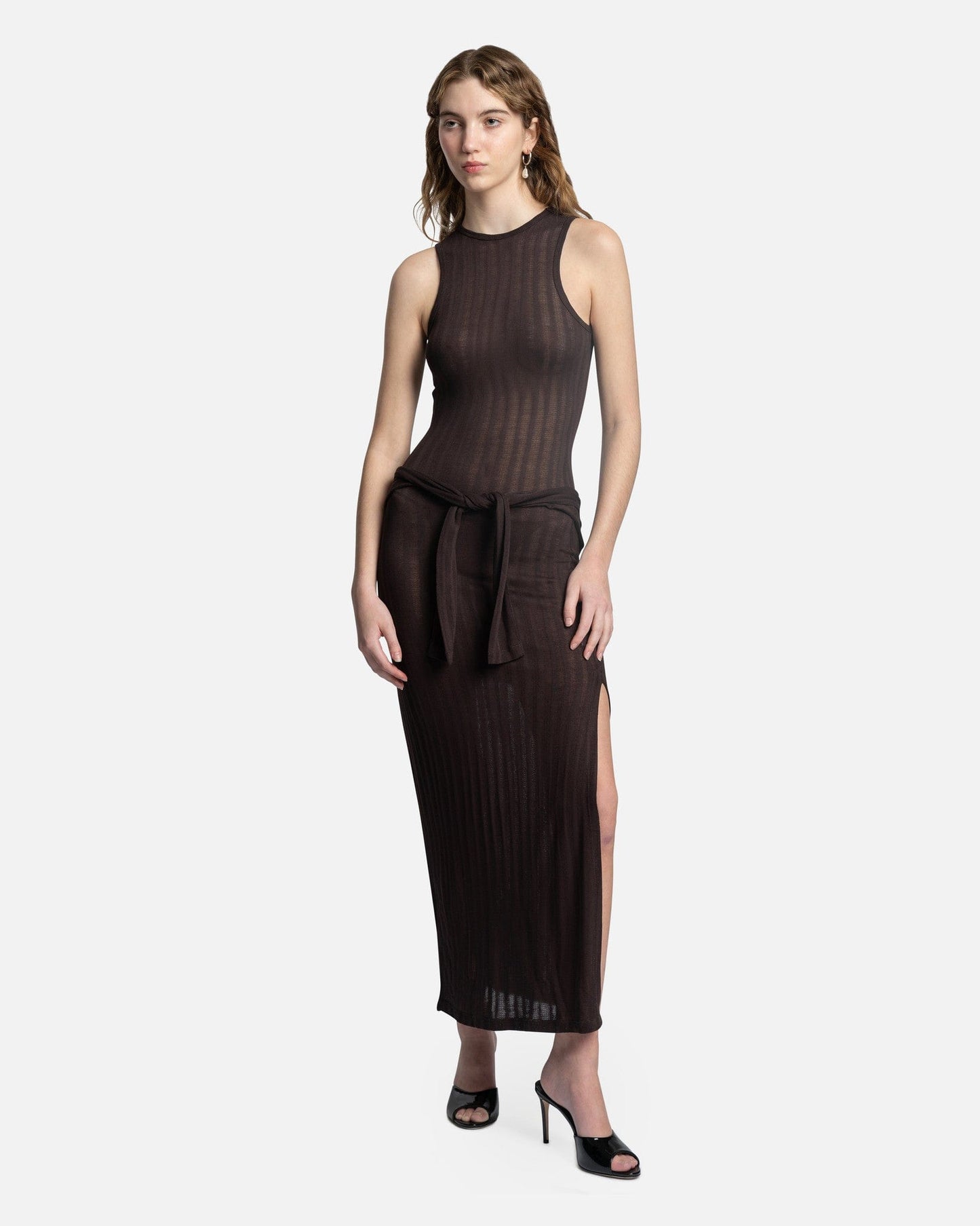 Eckhaus Latta Women Dresses Shrunk Dress in Ripple