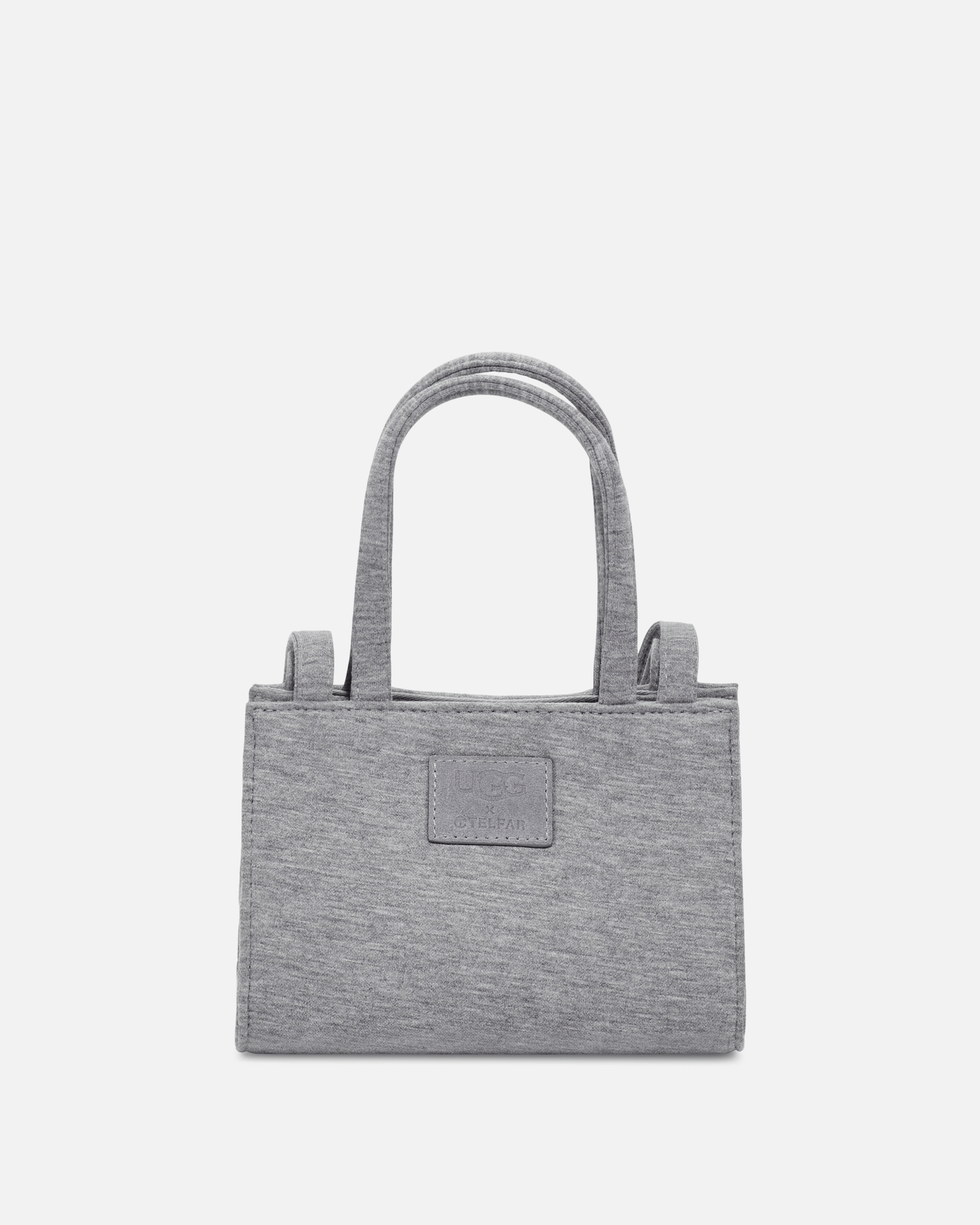 UGG x Telfar Releases Small Fleece Shopper in Heather Grey