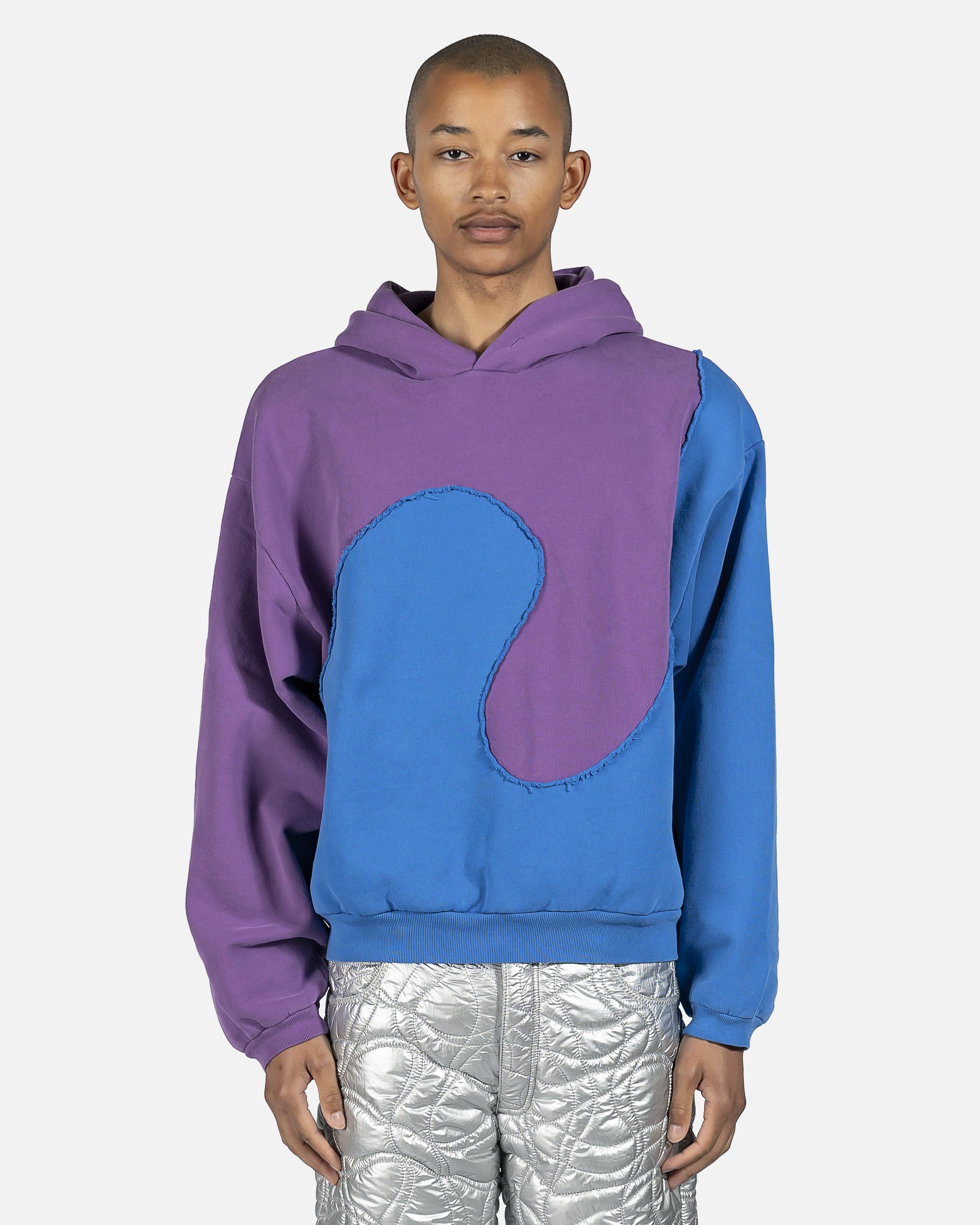 Spiral Hoodie in Blue/Purple – SVRN
