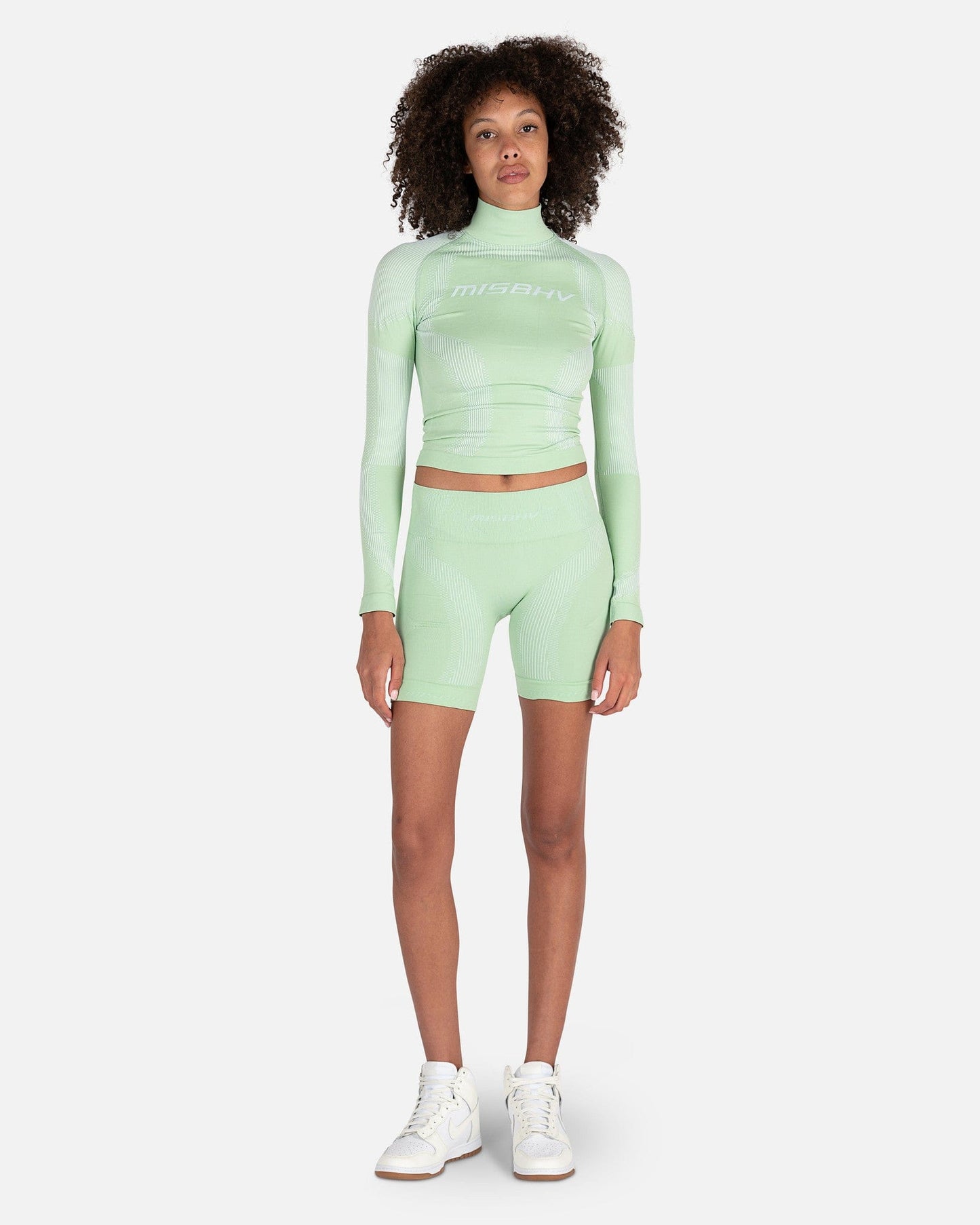 MISBHV Women Tops Sports Active Classic Longsleeve in Mint