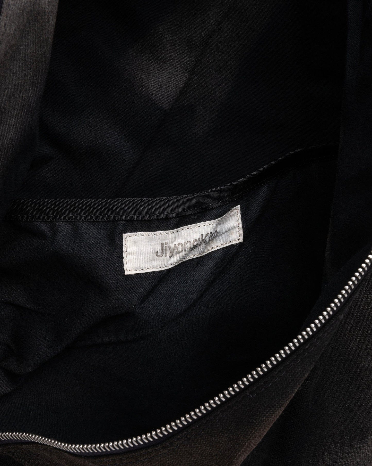 JiyongKim Men's Bags Sun Bleached Sling Bag in Black