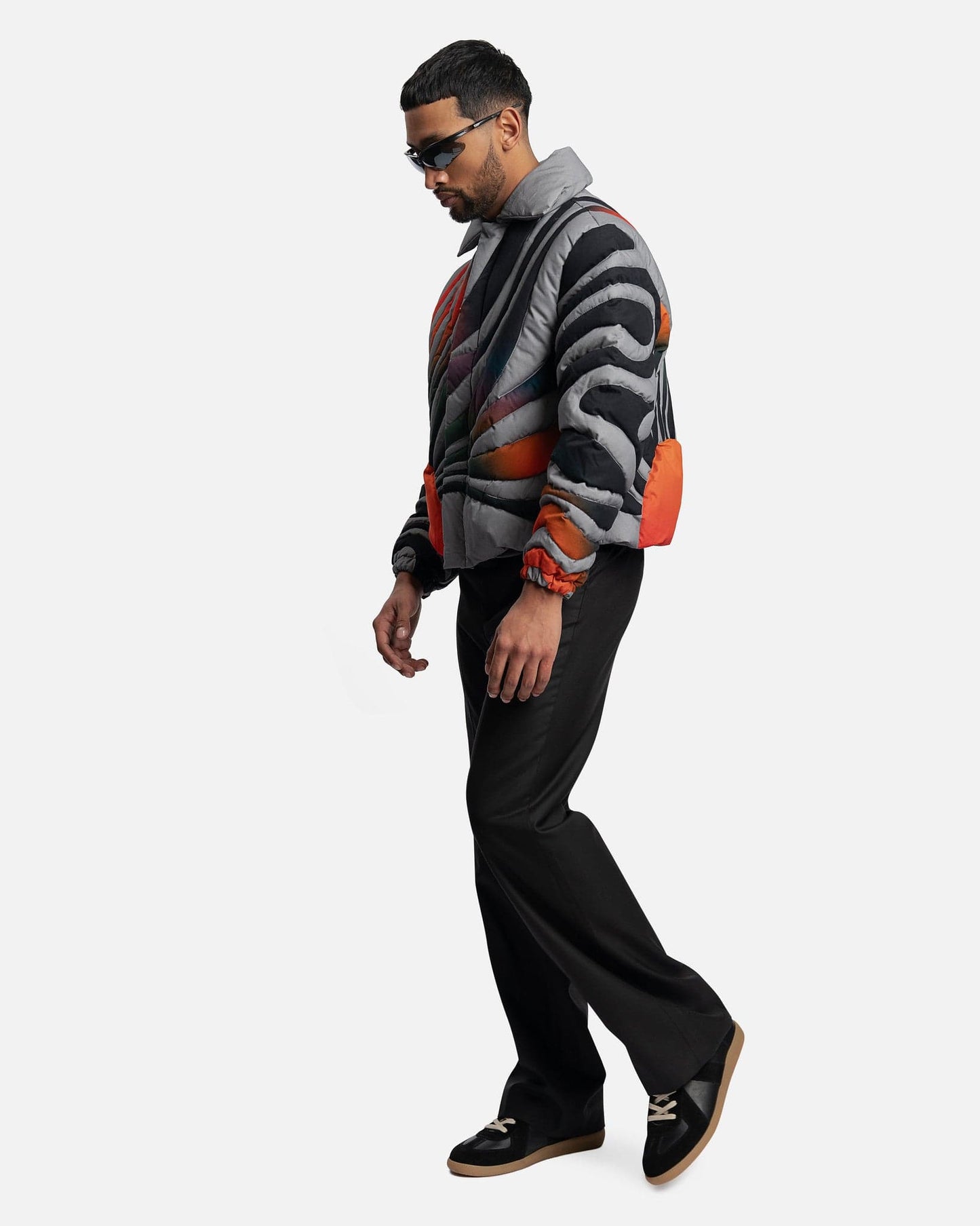 ERL Men's Jackets Sunset Puffer Coat in Black