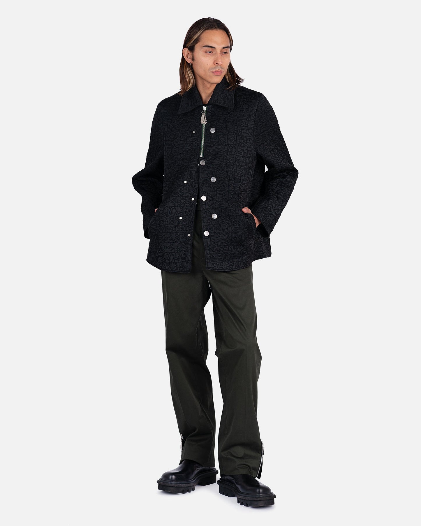 NAMACHEKO Men's Jackets Tauthe Jacket in Black