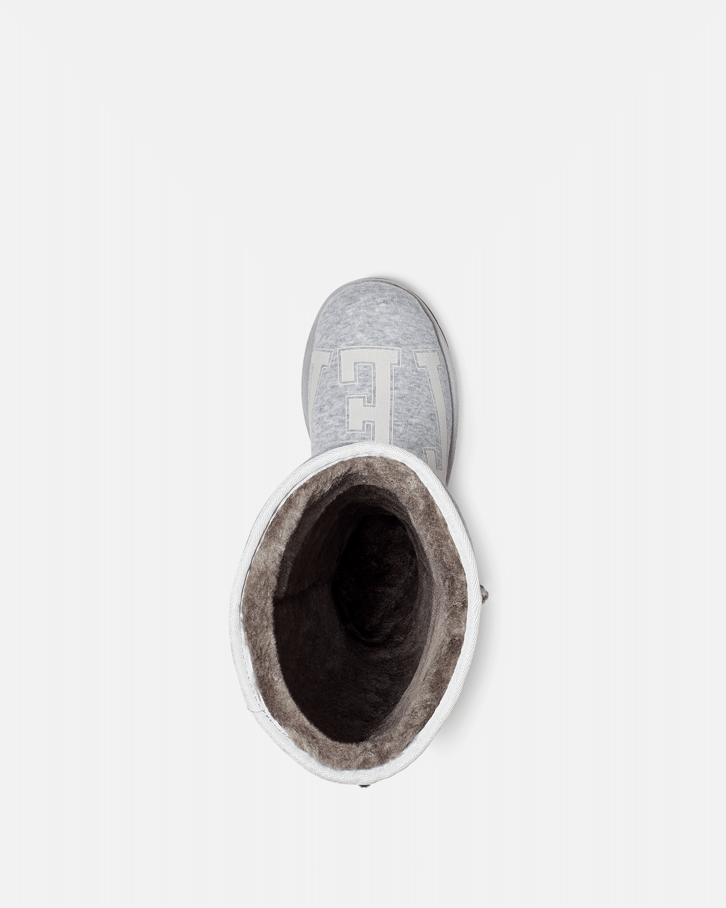 UGG x Telfar Women Boots Telfar Fleece Boot Tall in Heather Grey