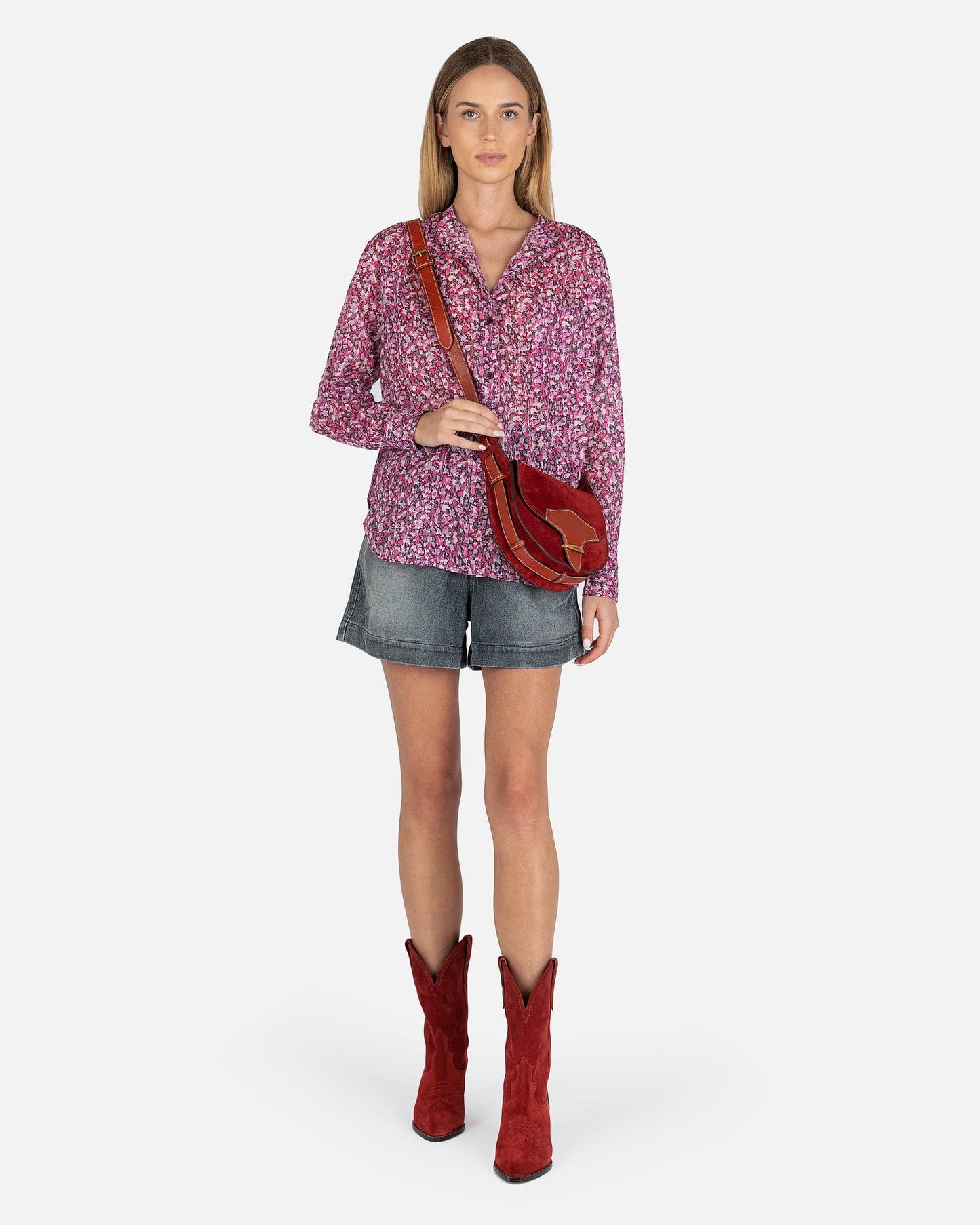 Isabel Marant Etoile Women Shorts Titea Shorts in Grey