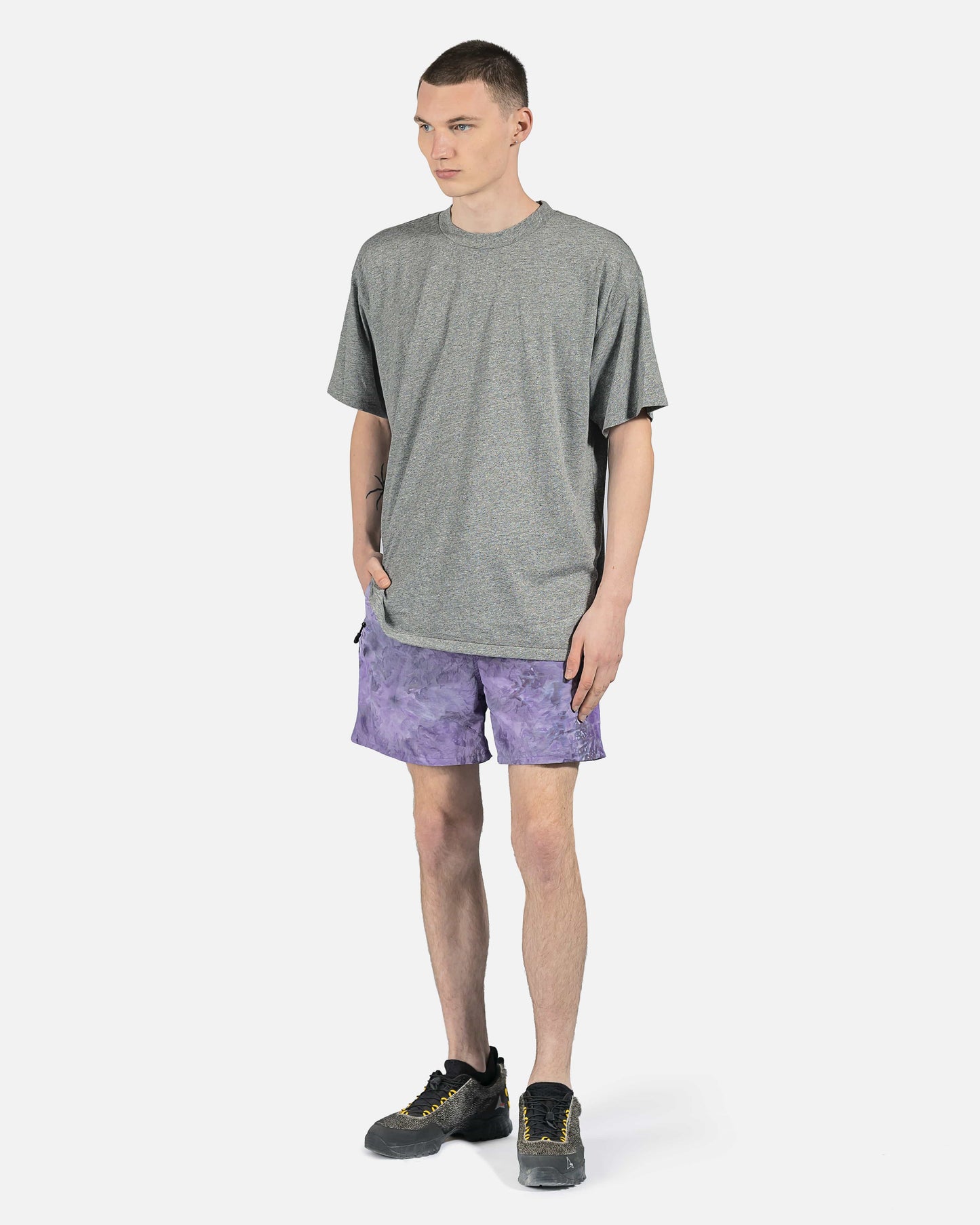 John Elliott Men's Shorts Trail Shorts in Orchid
