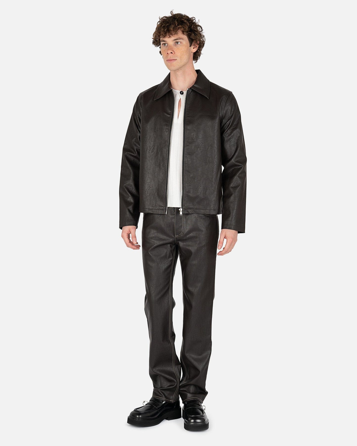 Séfr Men's Jackets Truth Jacket in Coffee Brown