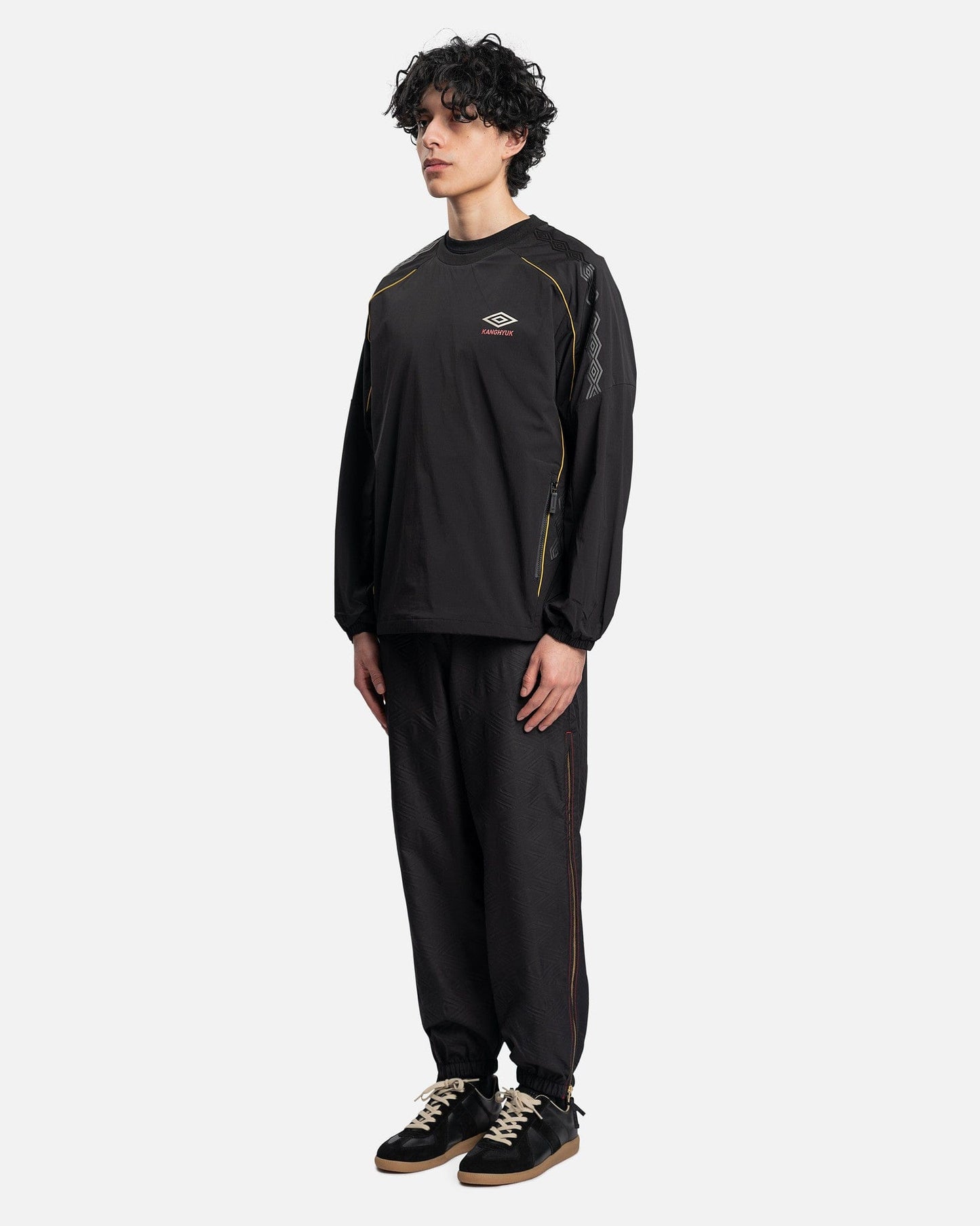 KANGHYUK Men's Shirt Umbro Piste in Black