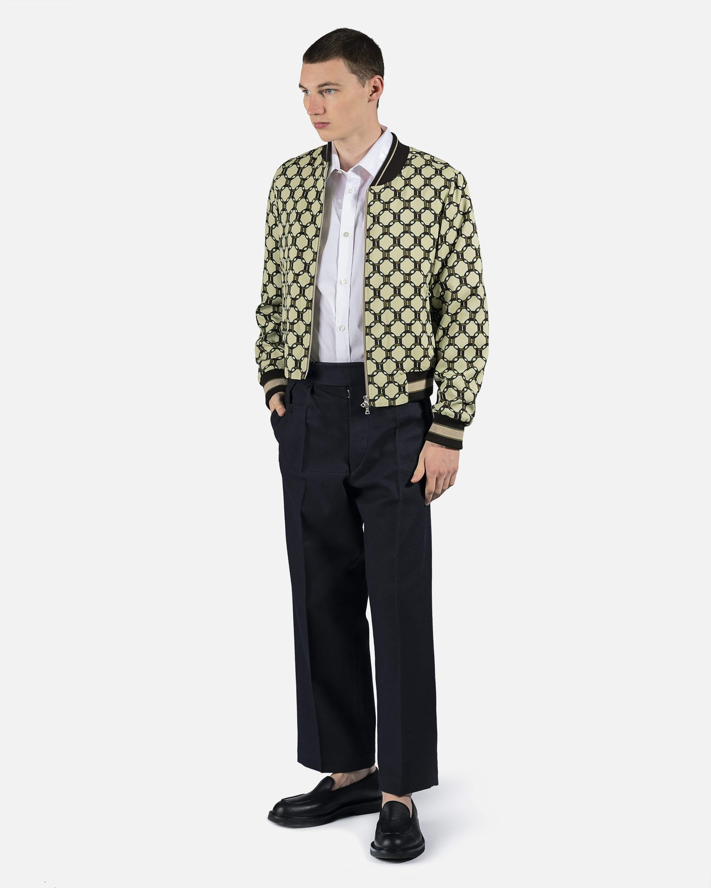 Dries Van Noten Men's Jackets Vaksel Jacket in Beige
