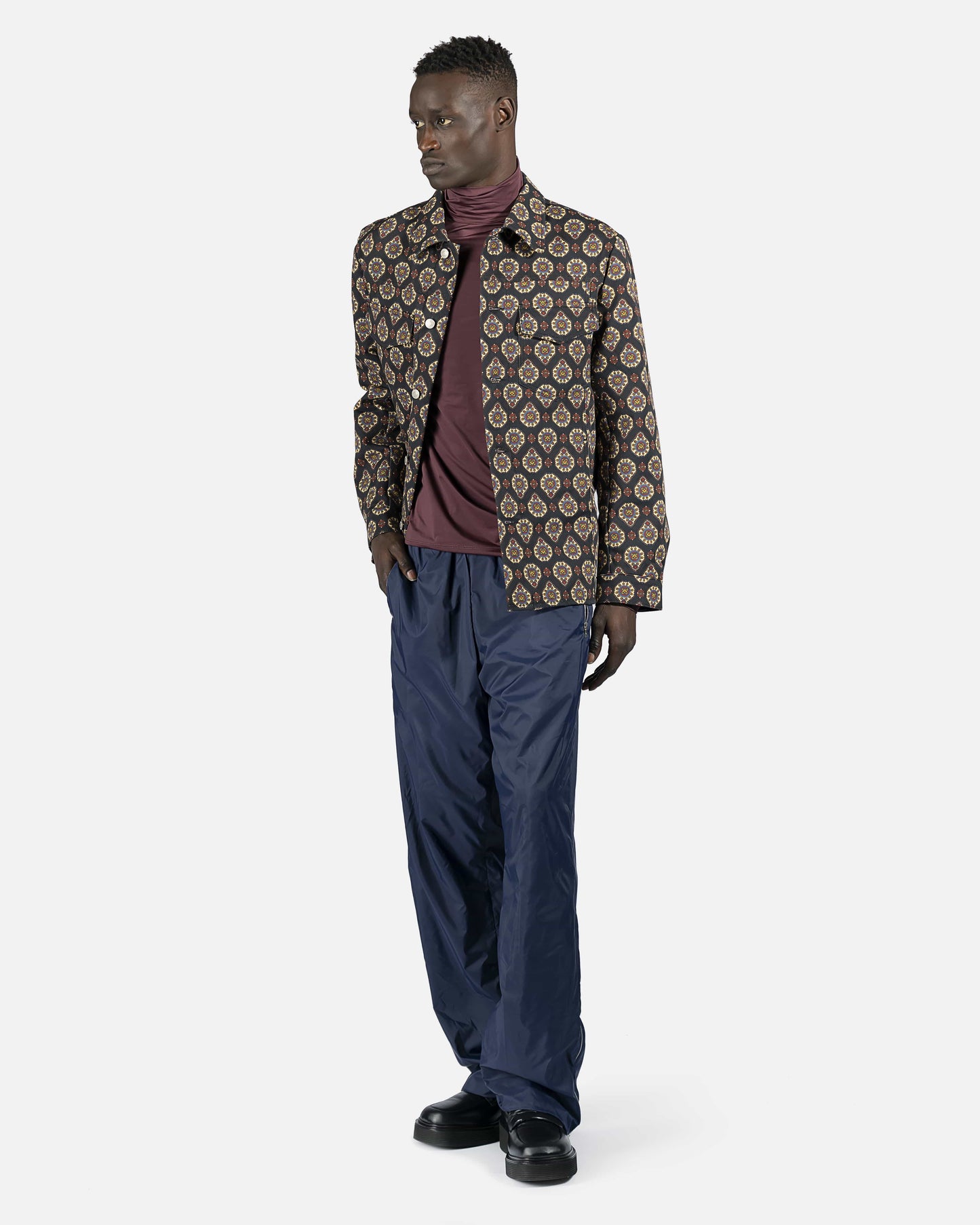Dries Van Noten Men's Jackets Valash Jacket in Black