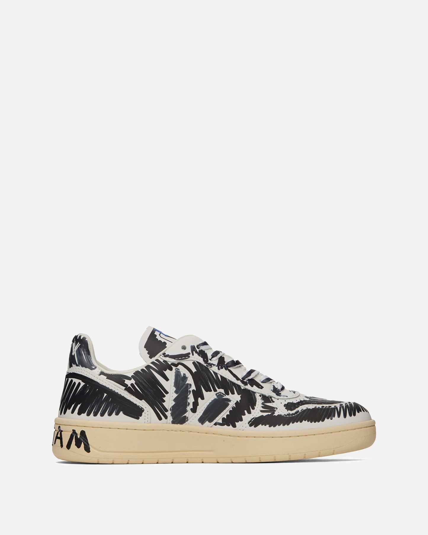 Marni Men's Sneakers Veja-10 Leather in Black