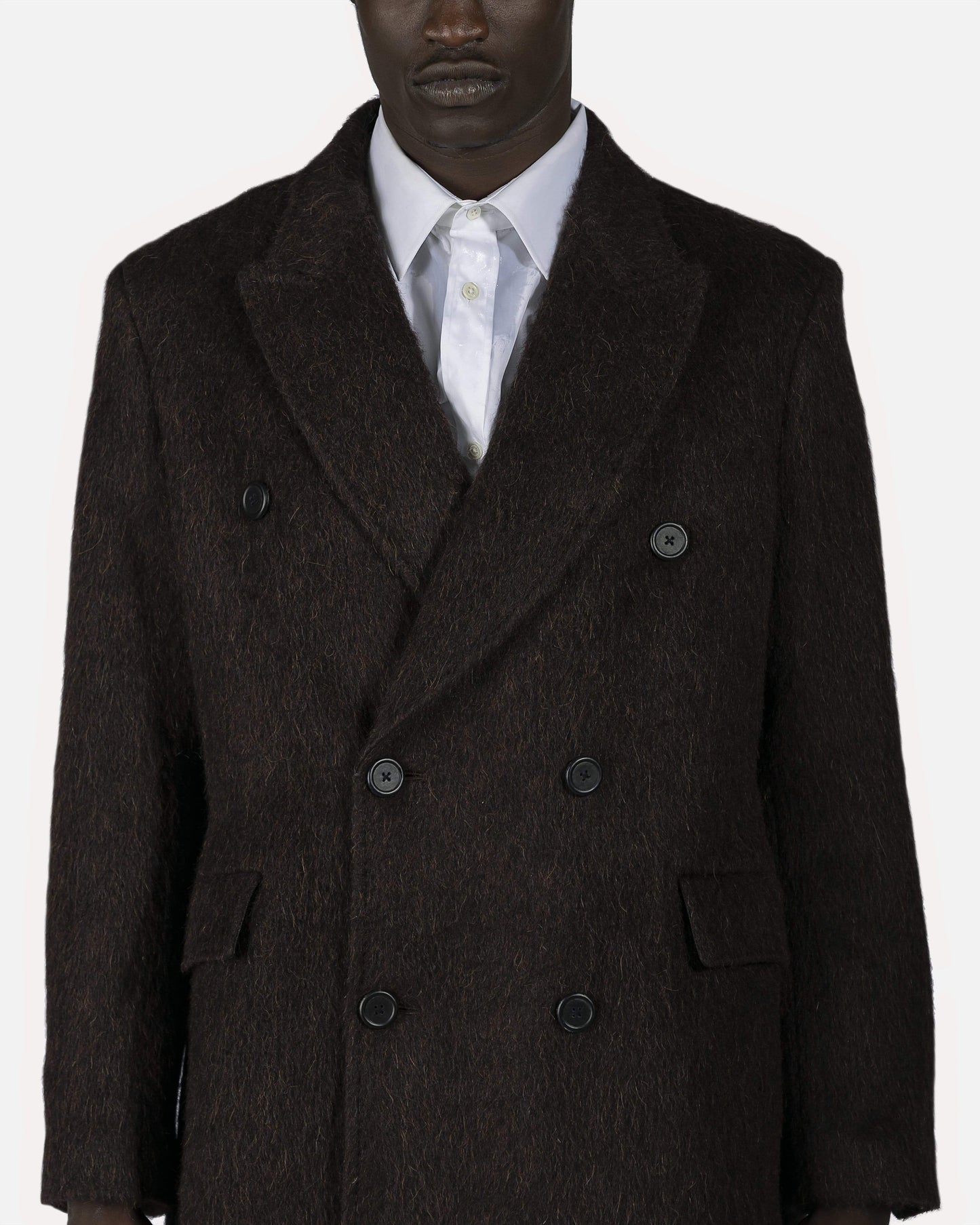 Our Legacy Men's Coat Whale Coat in Brown