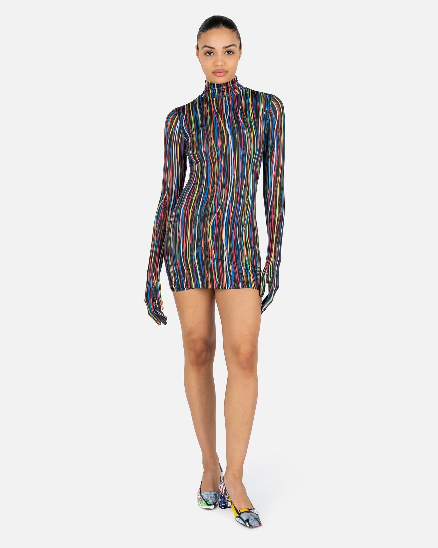 VETEMENTS Women Dresses Wire Styling Dress in Multi