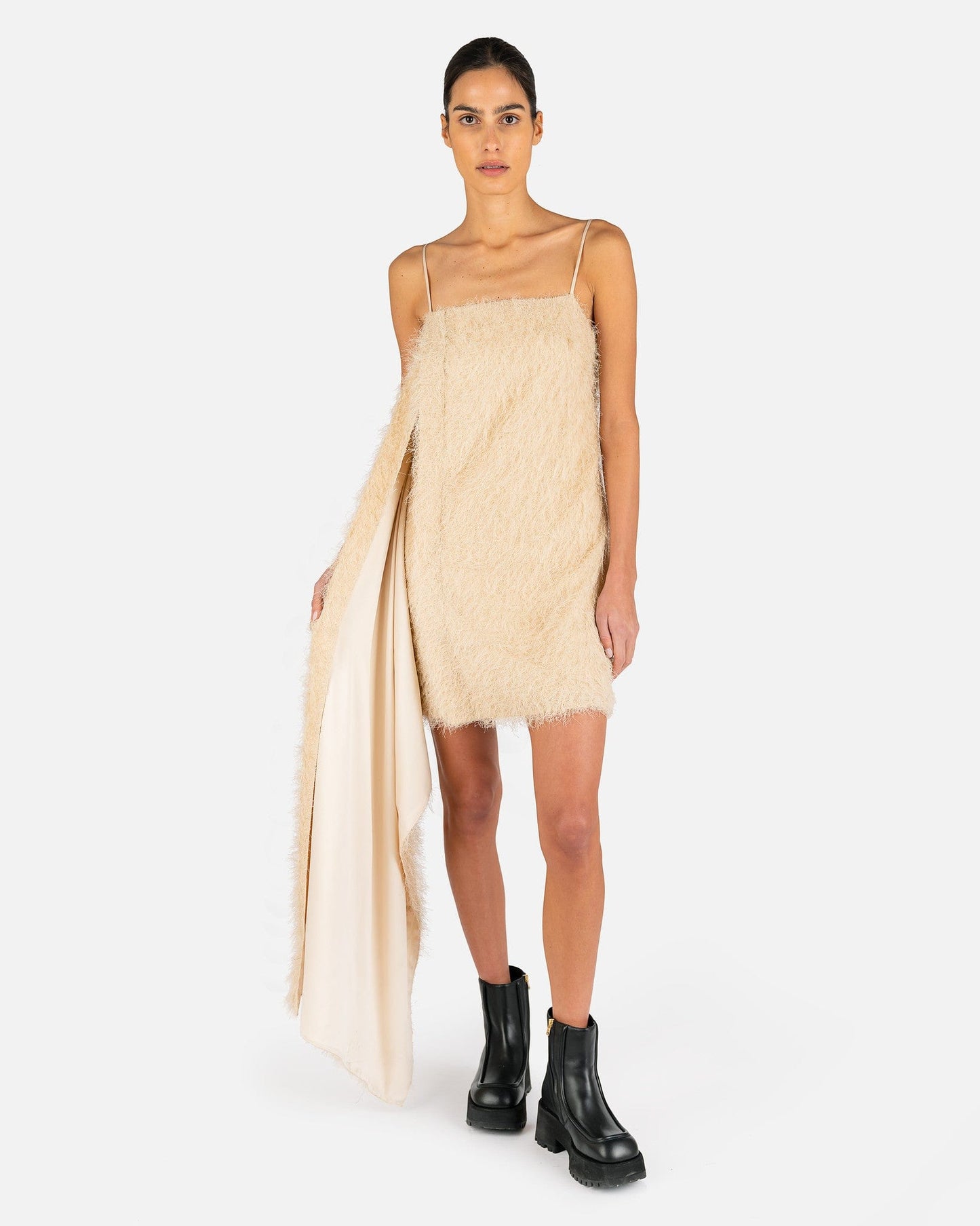 Eckhaus Latta Women Dresses Wisp Dress in Milk