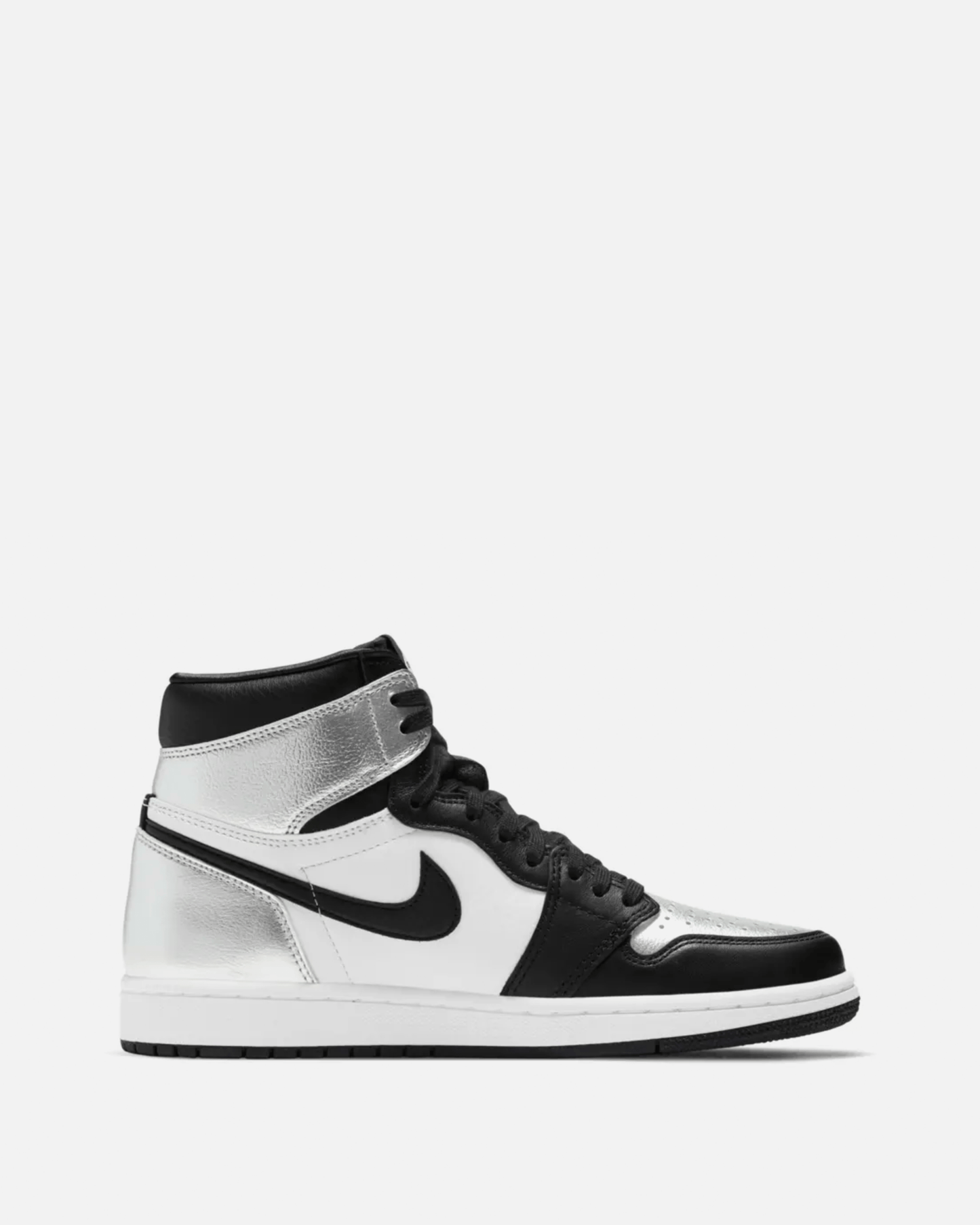 JORDAN Womens Sneakers WMNS Air Jordan 1 'Silver Toe'
