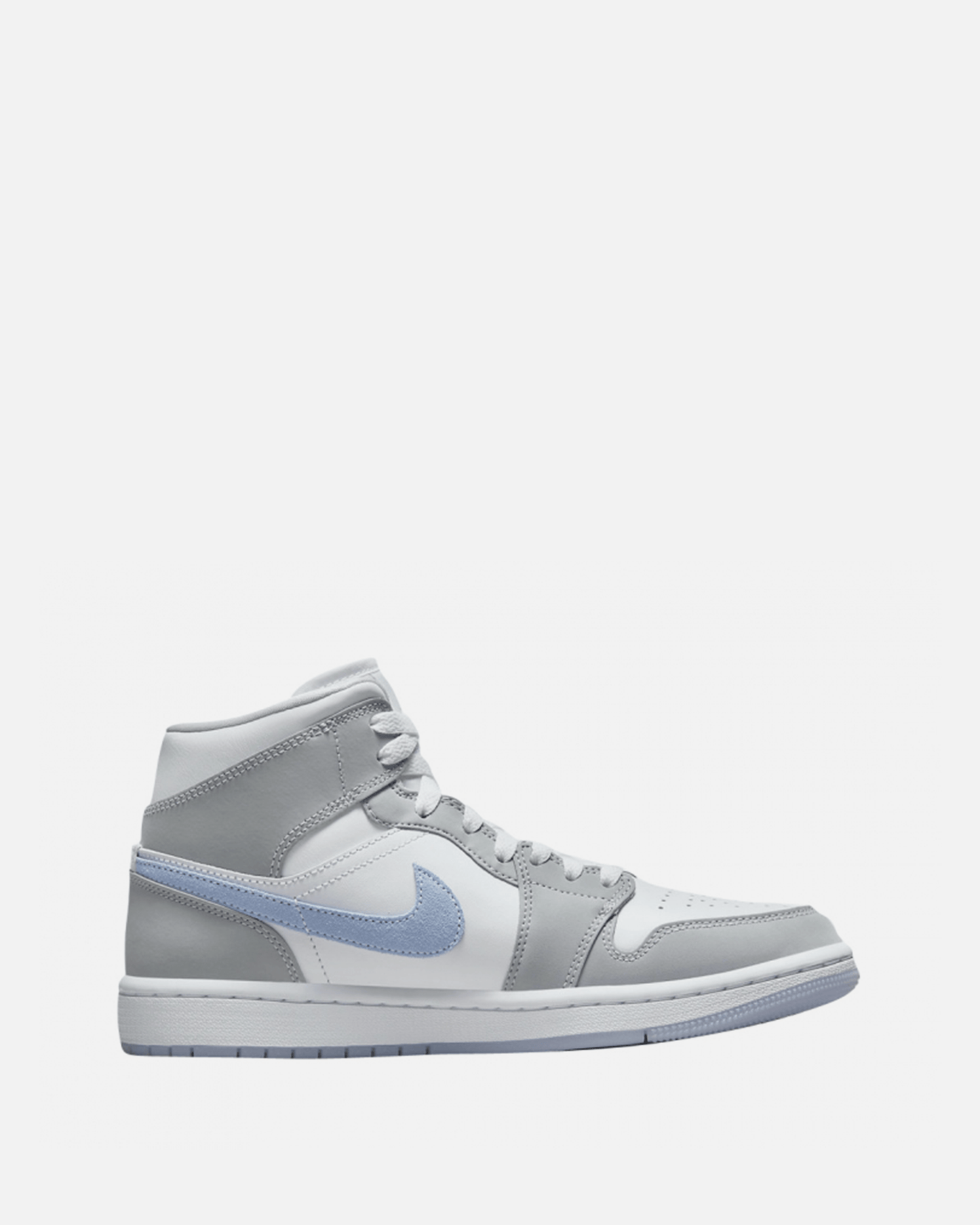 JORDAN Women Sneakers Women's Air Jordan 1 Mid 'Aluminum'