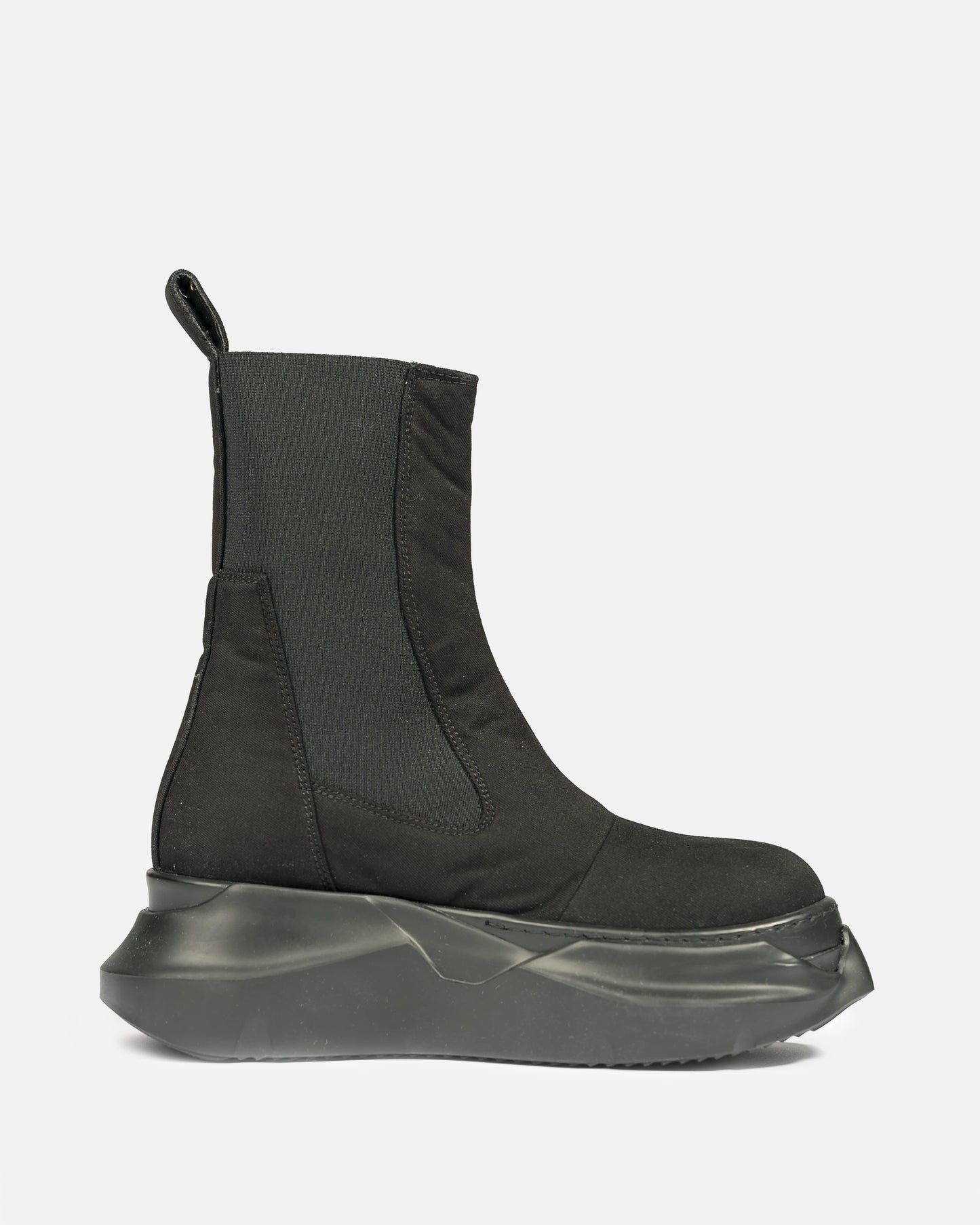 Rick Owens DRKSHDW Men's Boots Woven Abstract Beatle in Black/Black