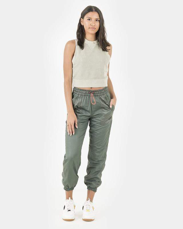 Nike Women Pants Woven Cargo Pants in Juniper Fog