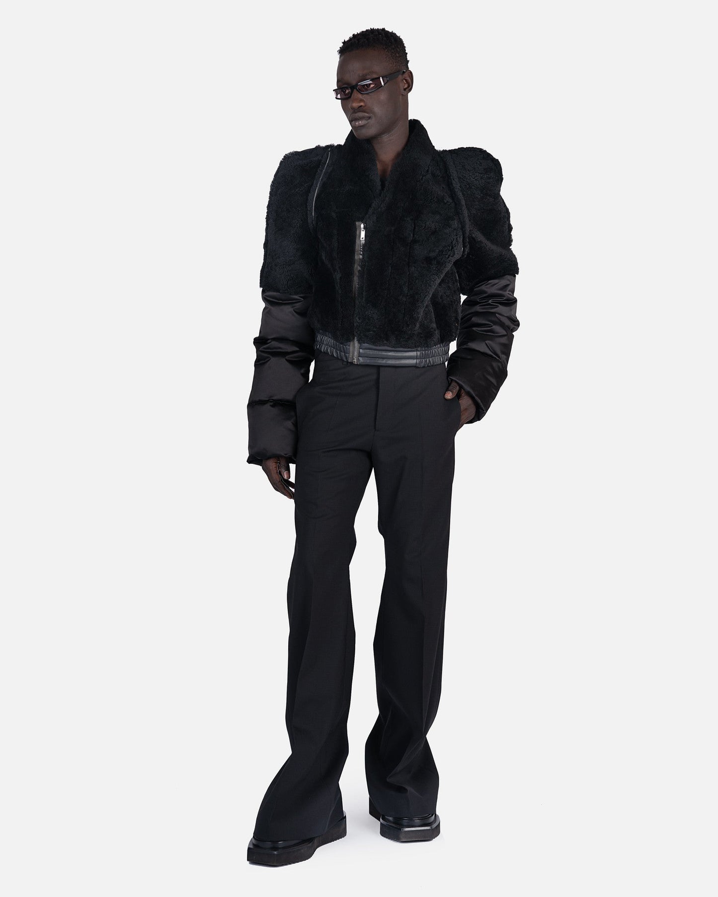Rick Owens Men's Jackets Zionic Bomber in Black