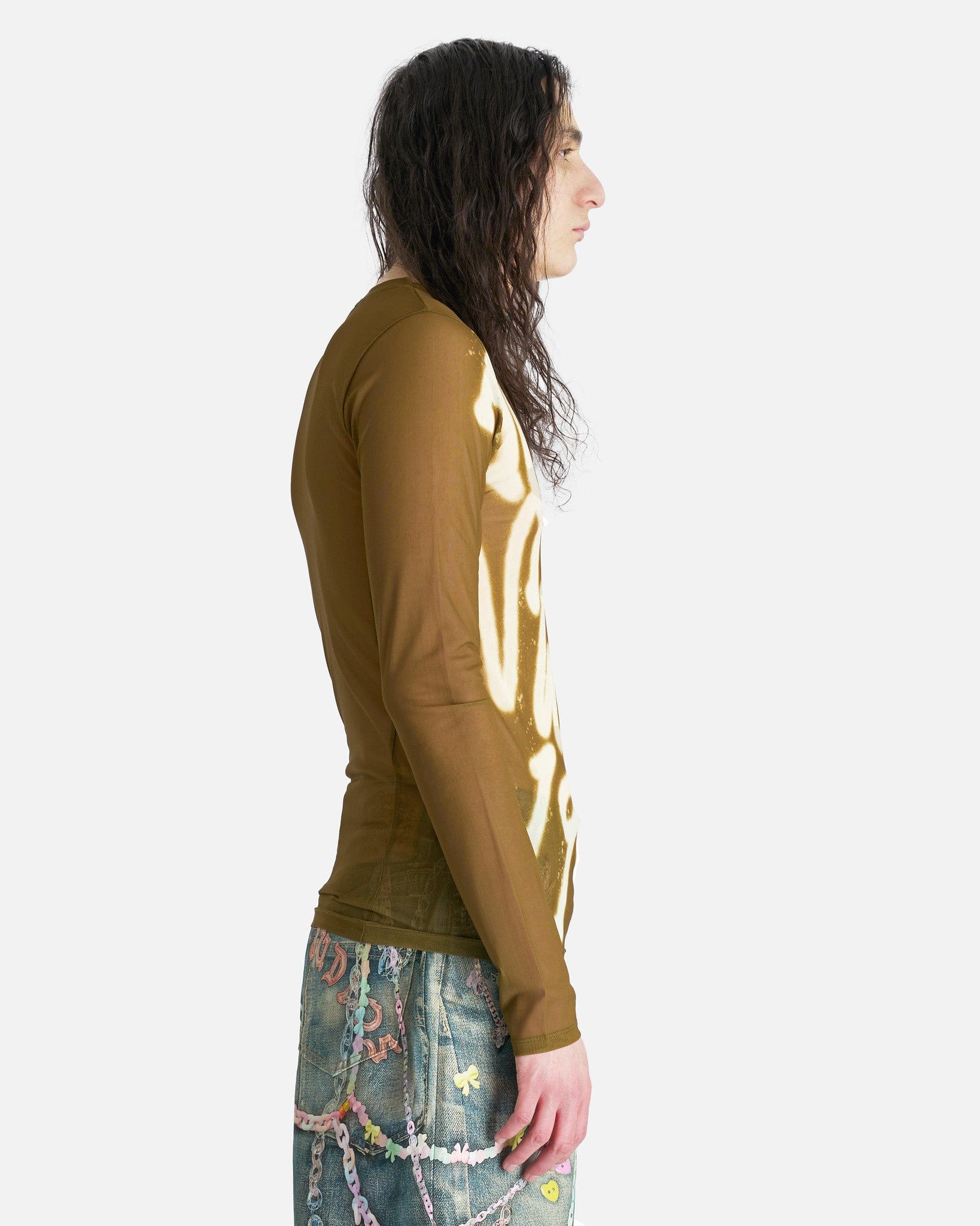 akaane-maismediam Sleeve Long Tee Black Japanese Cool Cashmere L/S Mariner Tee - Buck Mason- Modern