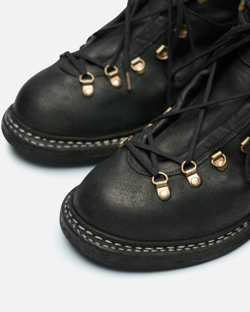 Guidi Men's Boots 19M Calf Leather Hiking Boot in Black