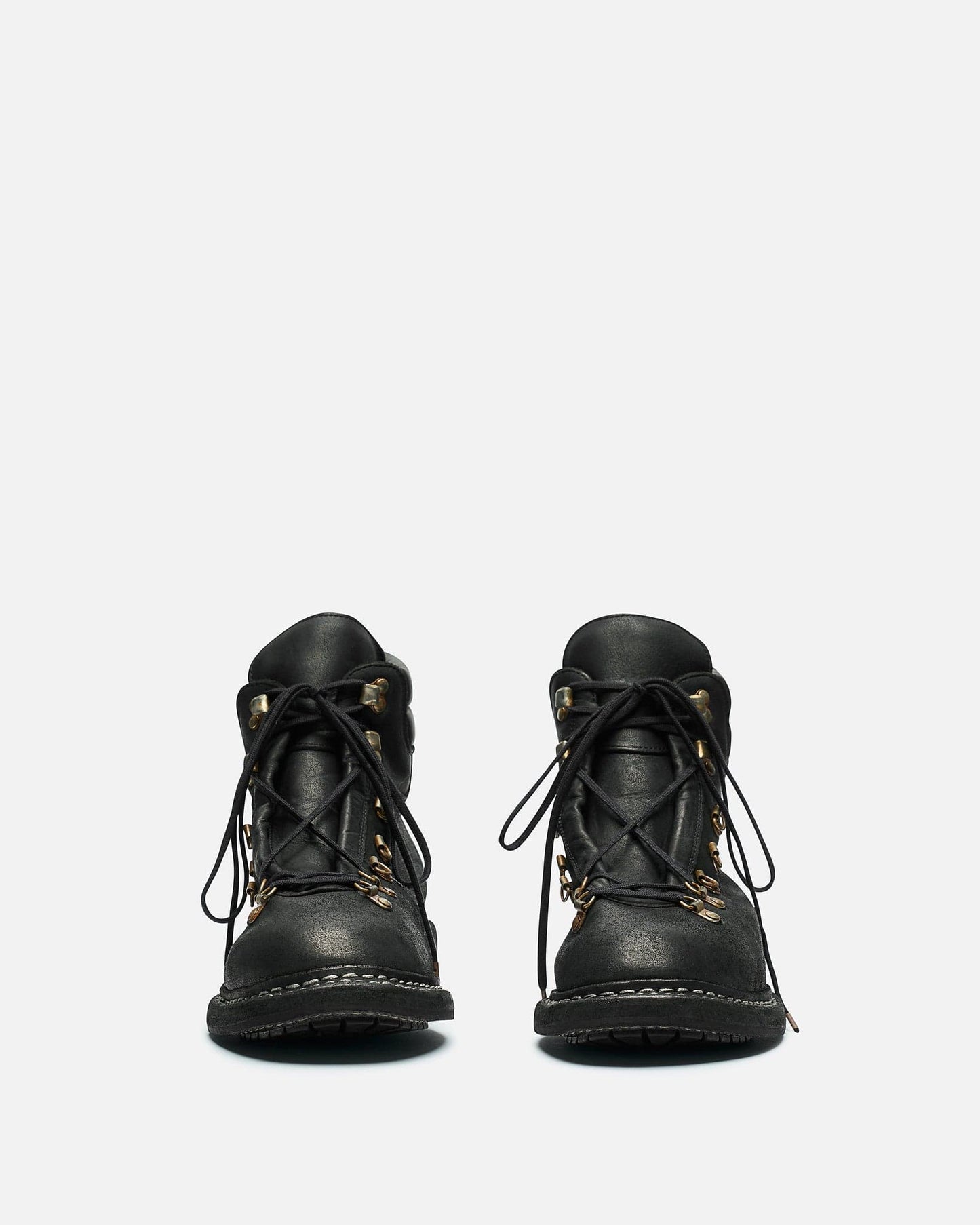 Guidi Men's Boots 19M Calf Leather Hiking Boot in Black