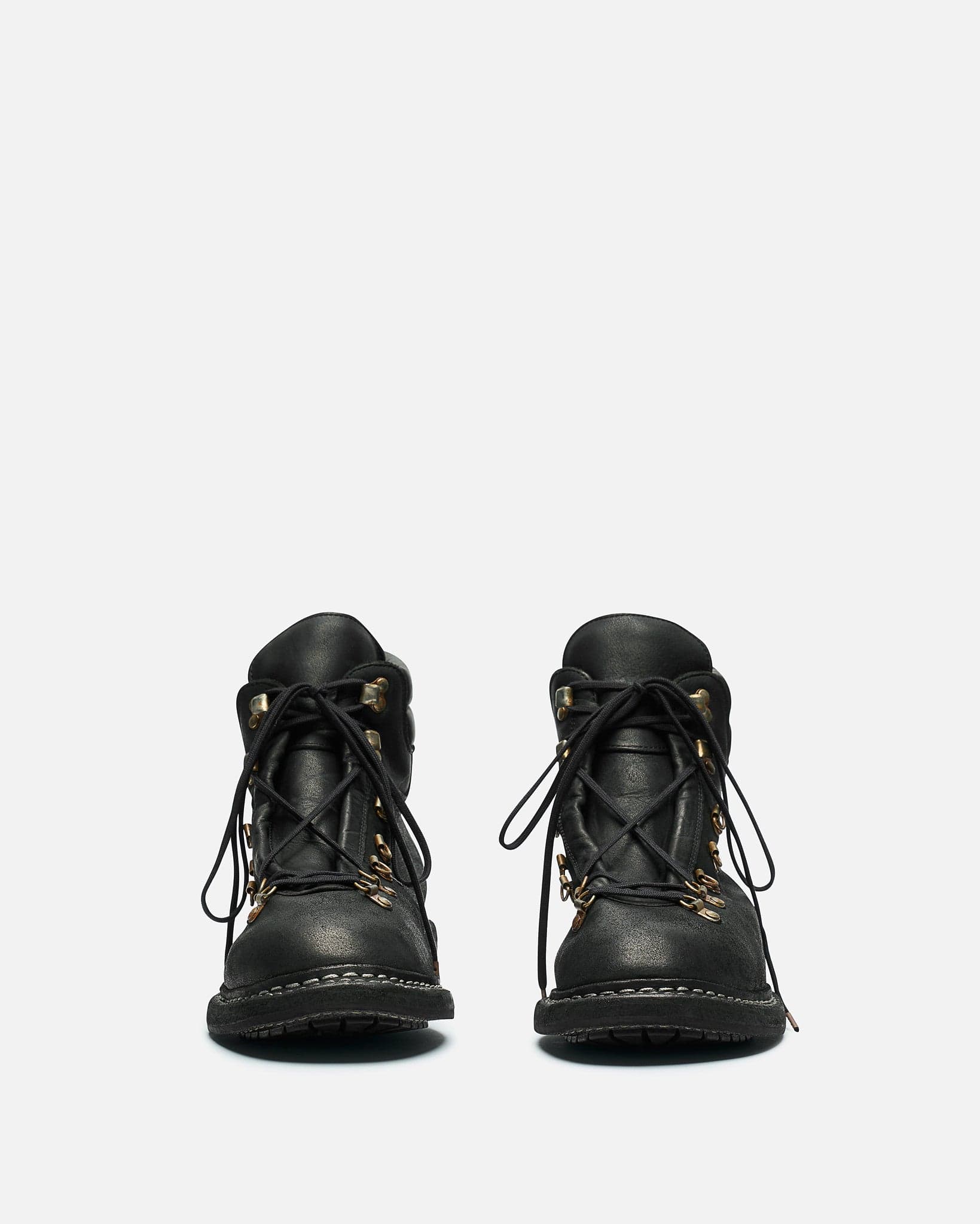 Guidi Men's Boots 19M Calf Leather Hiking Boot in Black