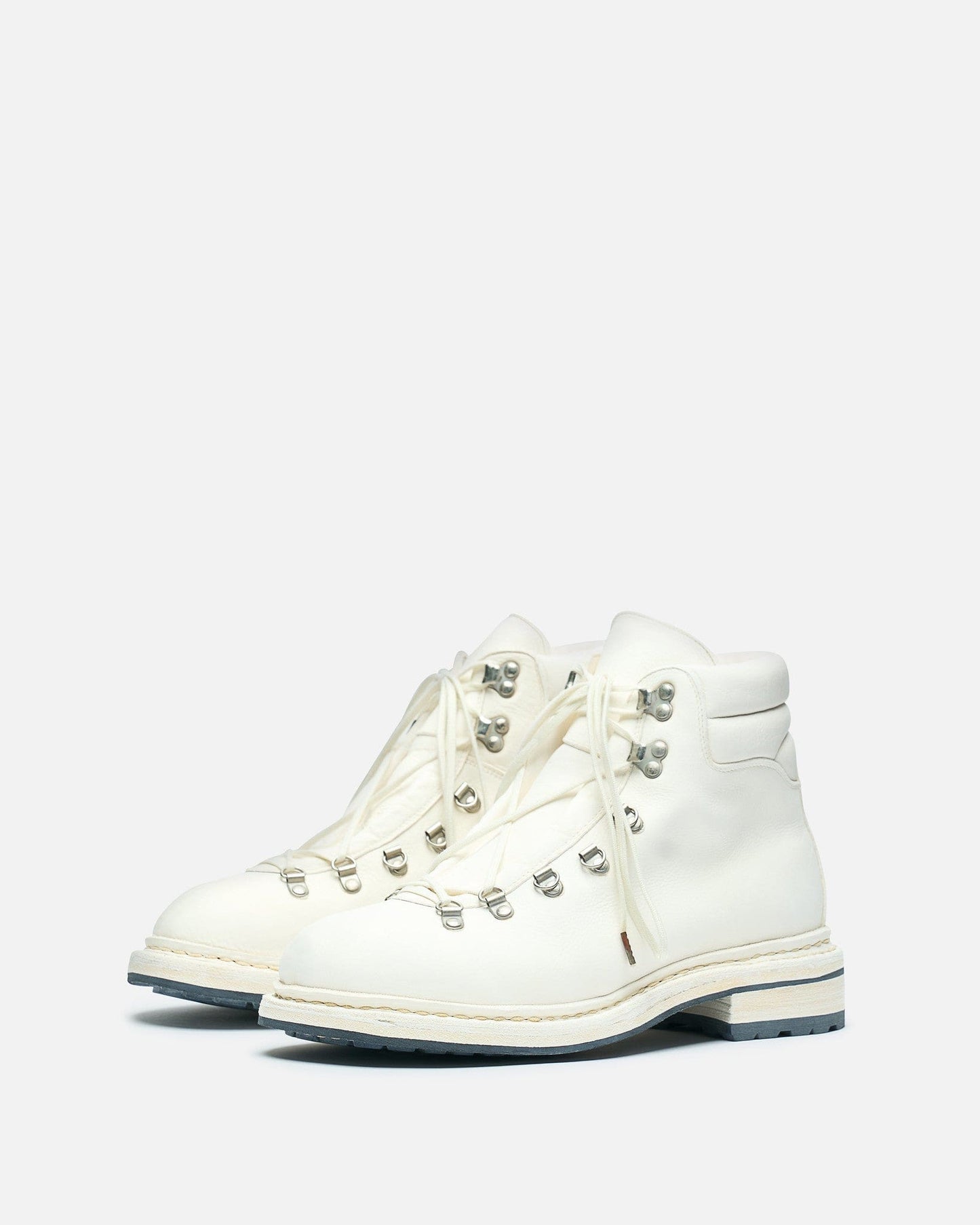 Guidi Men's Boots 19M Calf Leather Hiking Boot in White