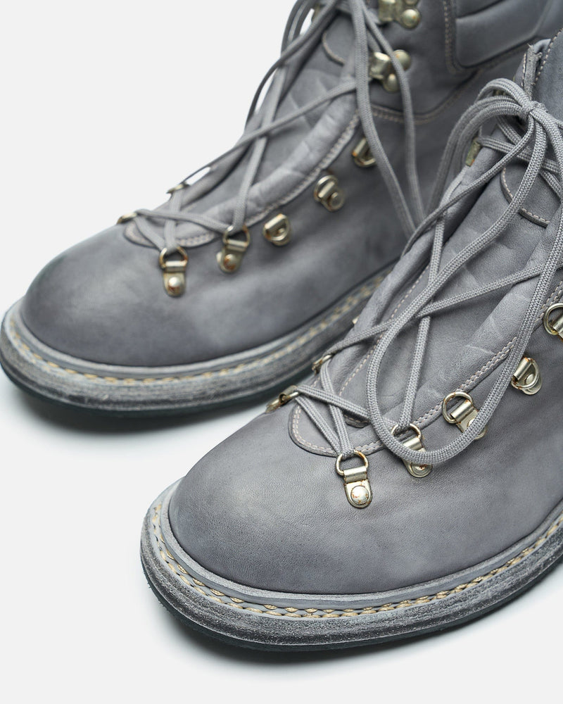 Guidi Men's Boots 19M Horse Leather Hiking Boot in Grey