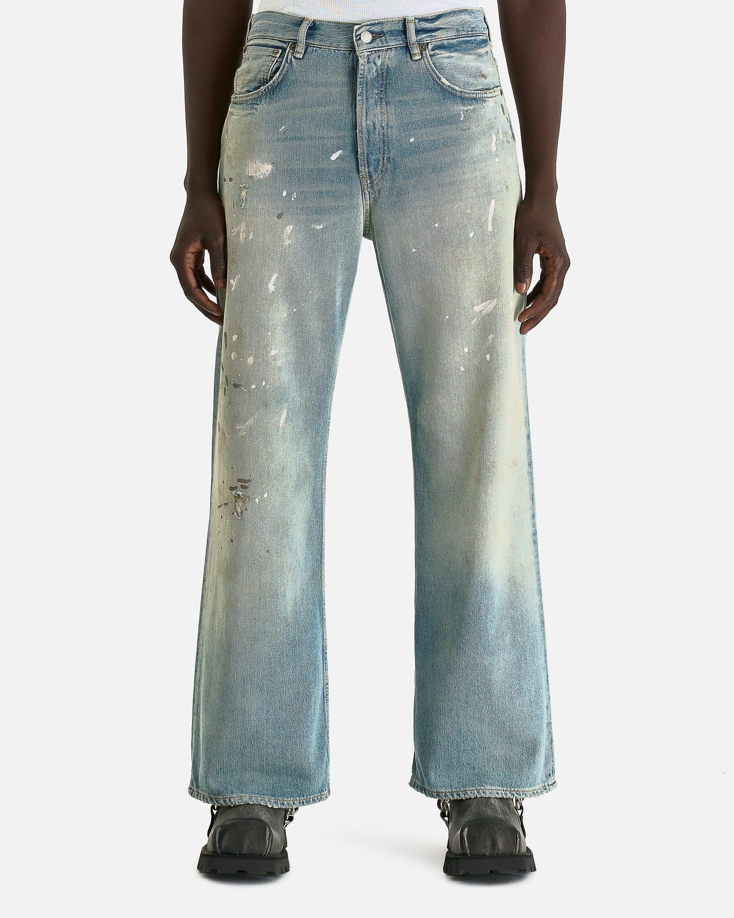Acne Studios Men's Jeans 2021 M Trafalgar Jeans in Light Blue