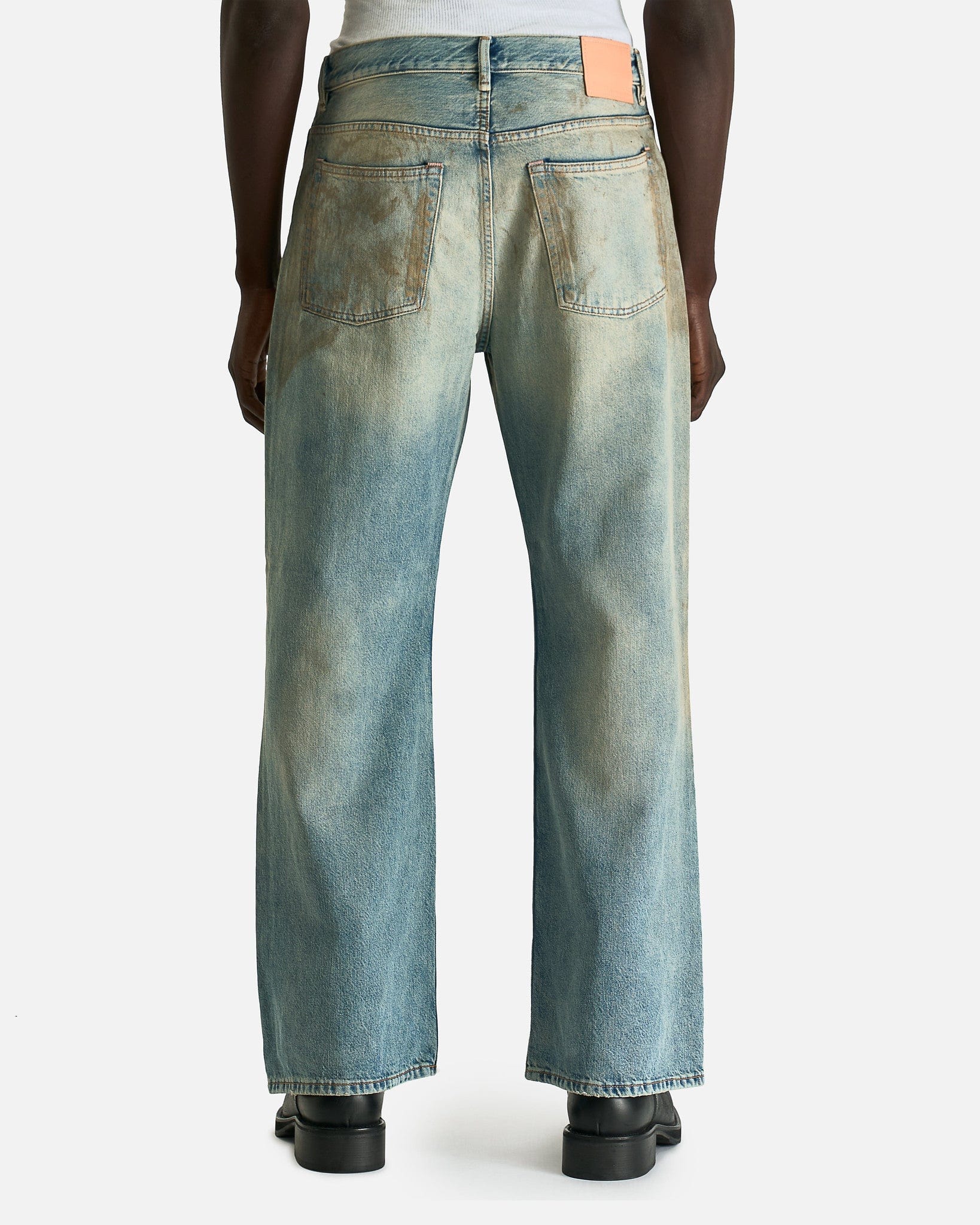 Acne Studios Men's Jeans 2021M Penicillin Denim in Mid Blue