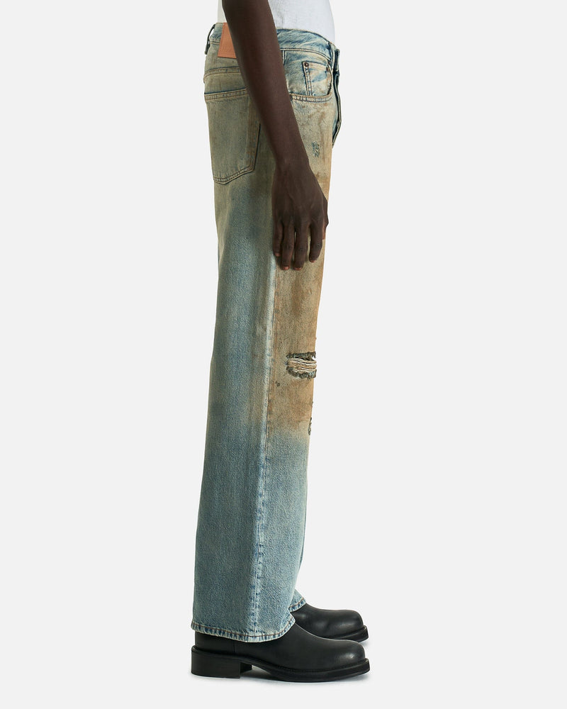 Acne Studios Men's Jeans 2021M Penicillin Denim in Mid Blue