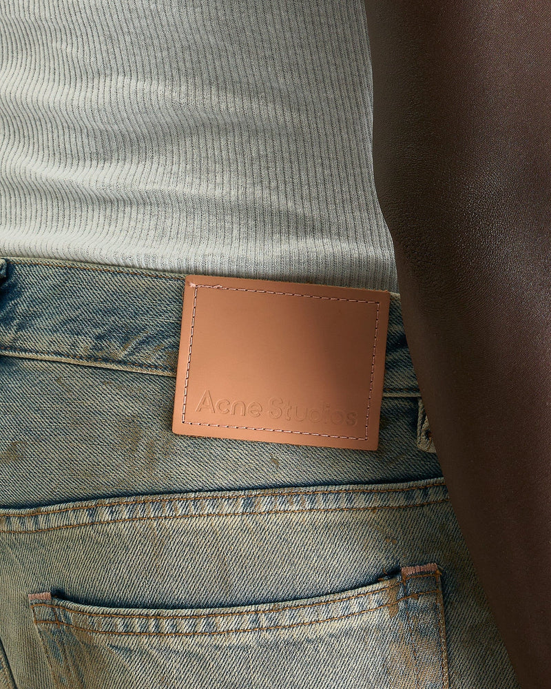 Acne Studios Men's Jeans 2021M Penicillin Denim in Mid Blue