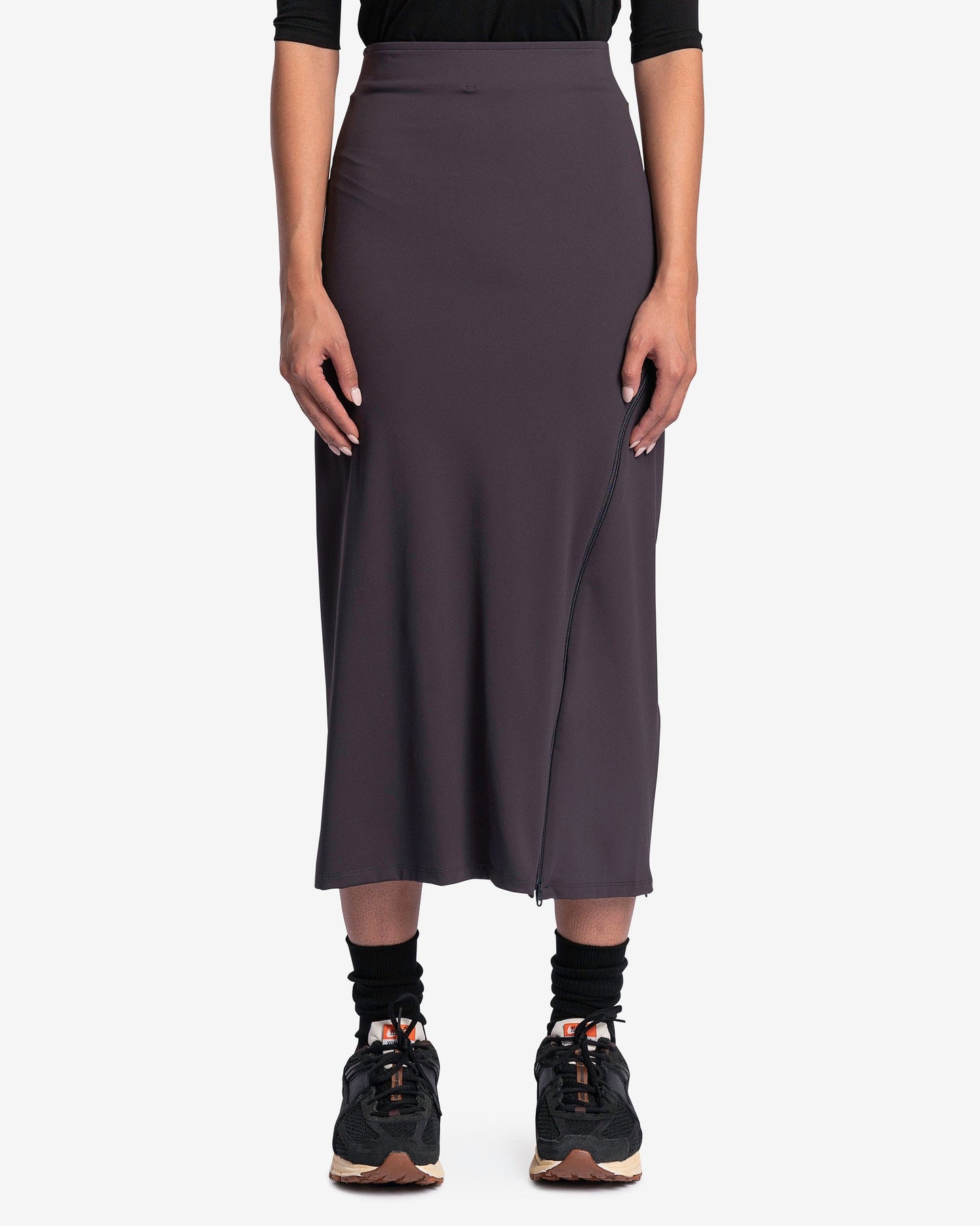POST ARCHIVE FACTION (P.A.F) Women Skirts 5.0+ Skirt Center in Charcoal