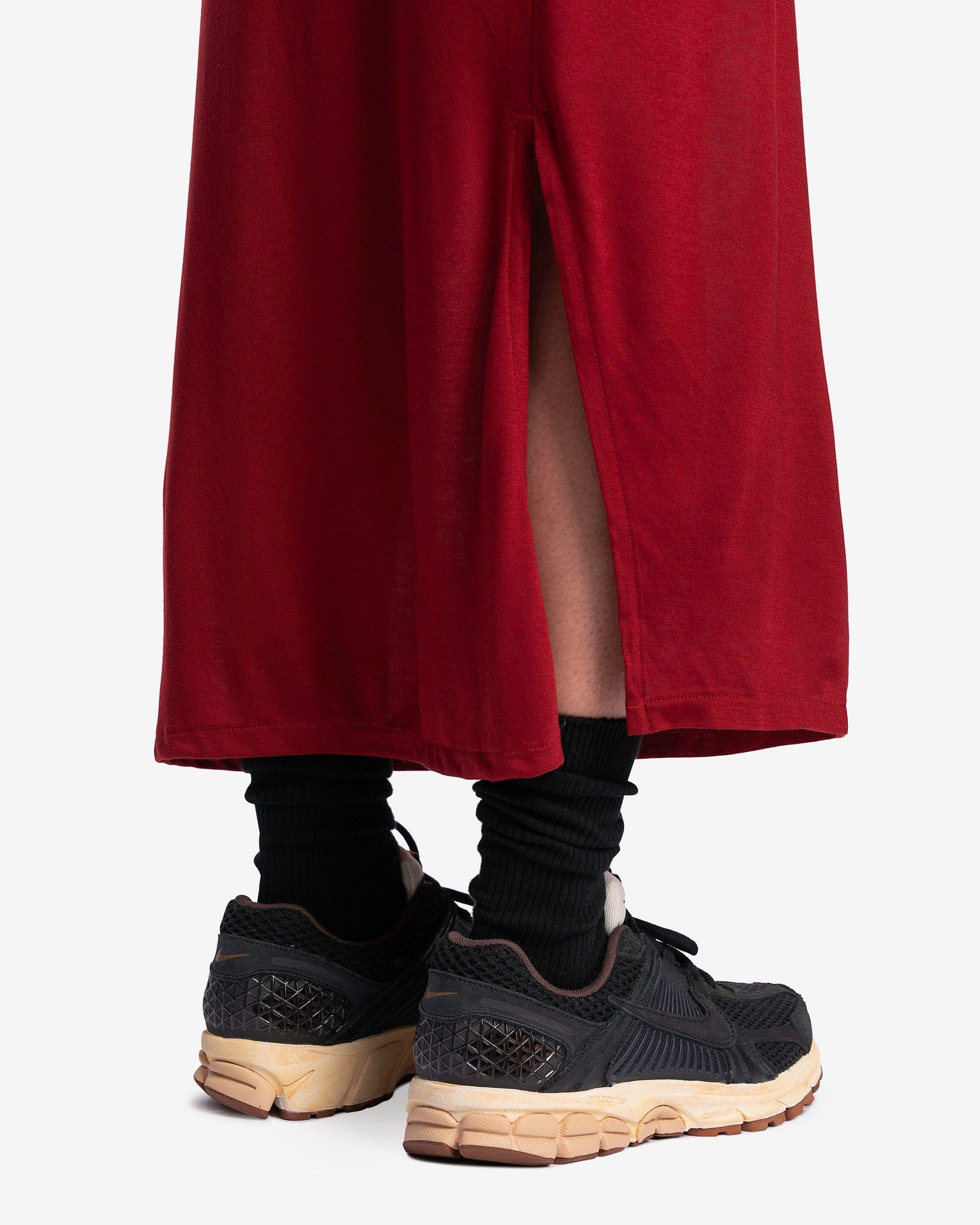 POST ARCHIVE FACTION (P.A.F) Women Skirts 5.0+ Skirt Right in Burgundy