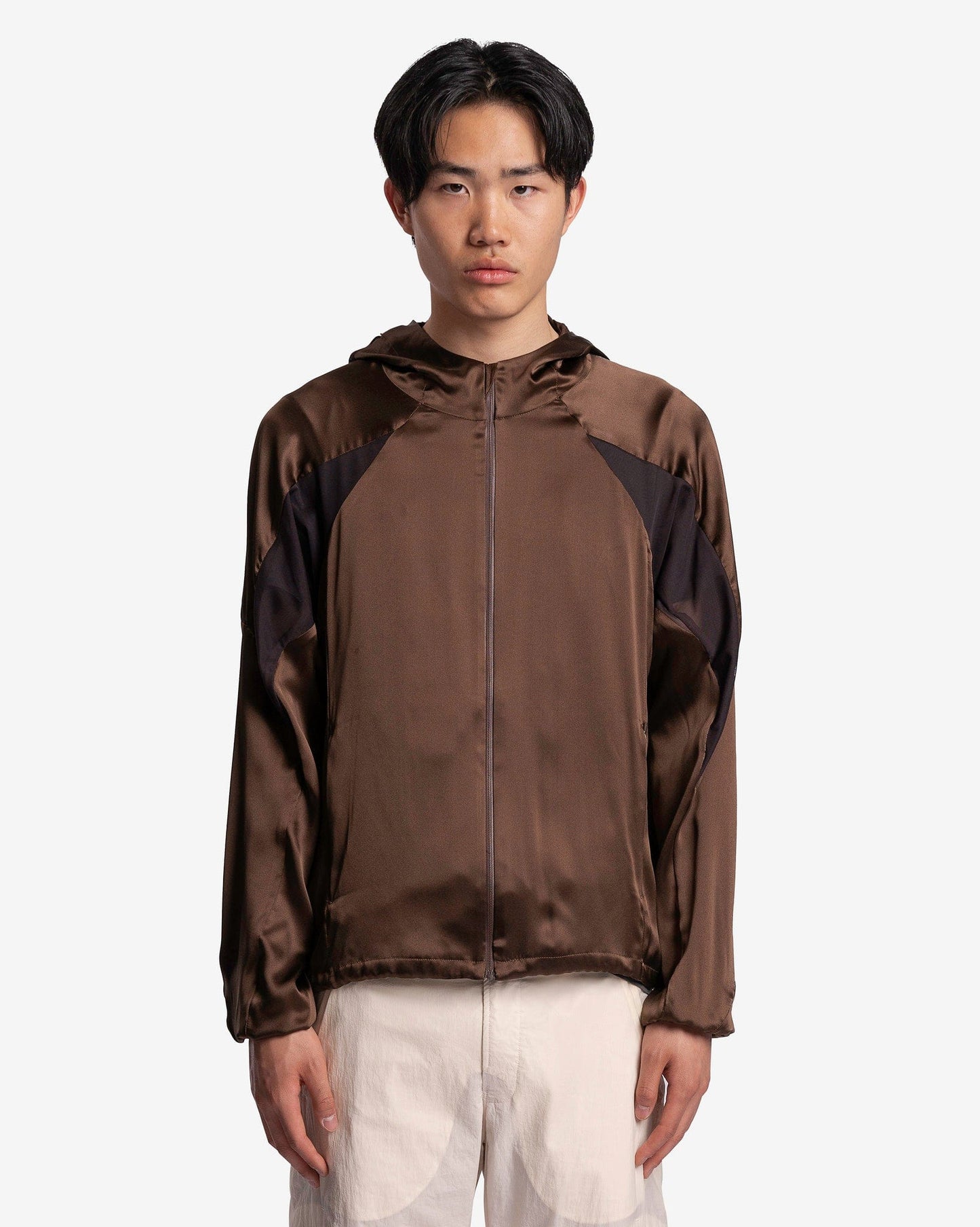 POST ARCHIVE FACTION (P.A.F) Men's Jackets 5.0+ Technical Jacket Right in Silk Brown