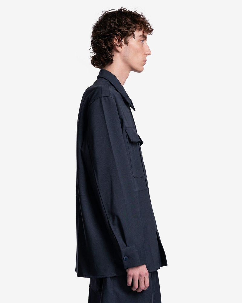 Jil Sander Men's Shirts Shirt 20 in Marine