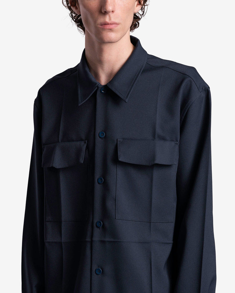 Jil Sander Men's Shirts Shirt 20 in Marine