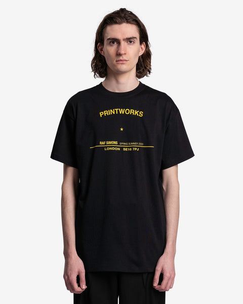 Printworks Tours T-Shirt in Black – SVRN