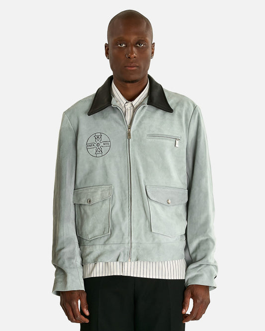 Mother and Child Jacket in Light Grey/Black
