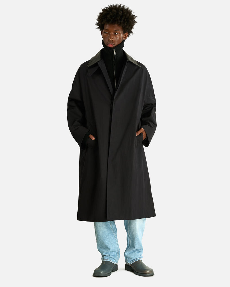 Trench Coat in Darkest Navy