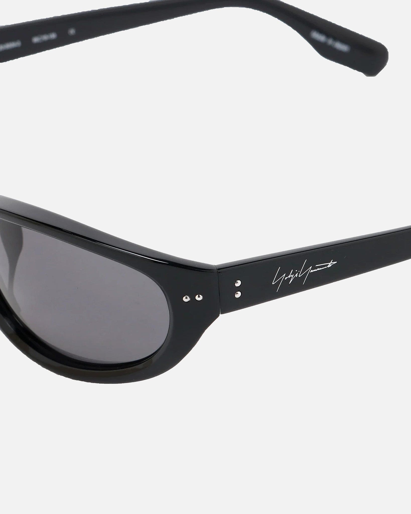 Yohji Yamamoto Pour Homme Eyewear OS 8-Curve Sunglasses in Blue