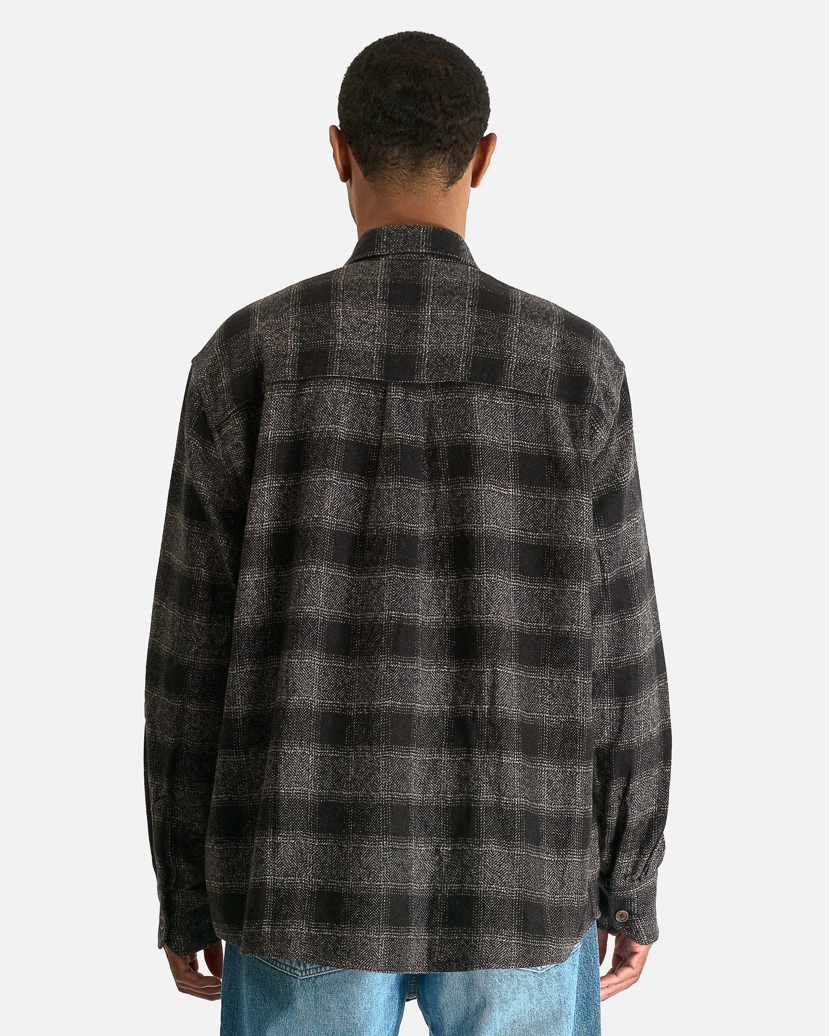 Above Shirt in Oakland Low Twist Check – SVRN